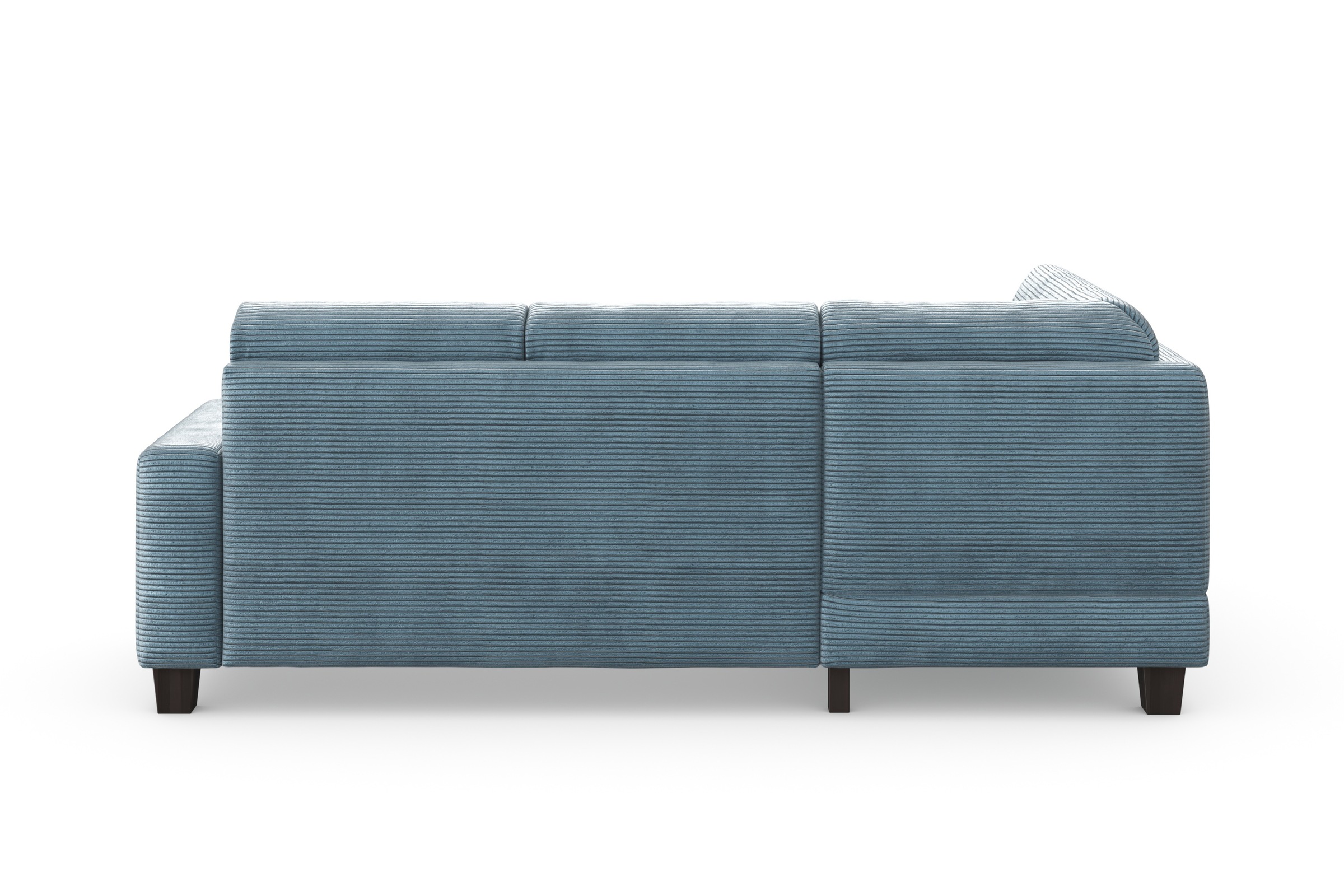 Home affaire Ecksofa »Summer L-Form«, mit Ottomane, mit oder ohne Bettfunktion und Bettkasten, Cord-Bezug