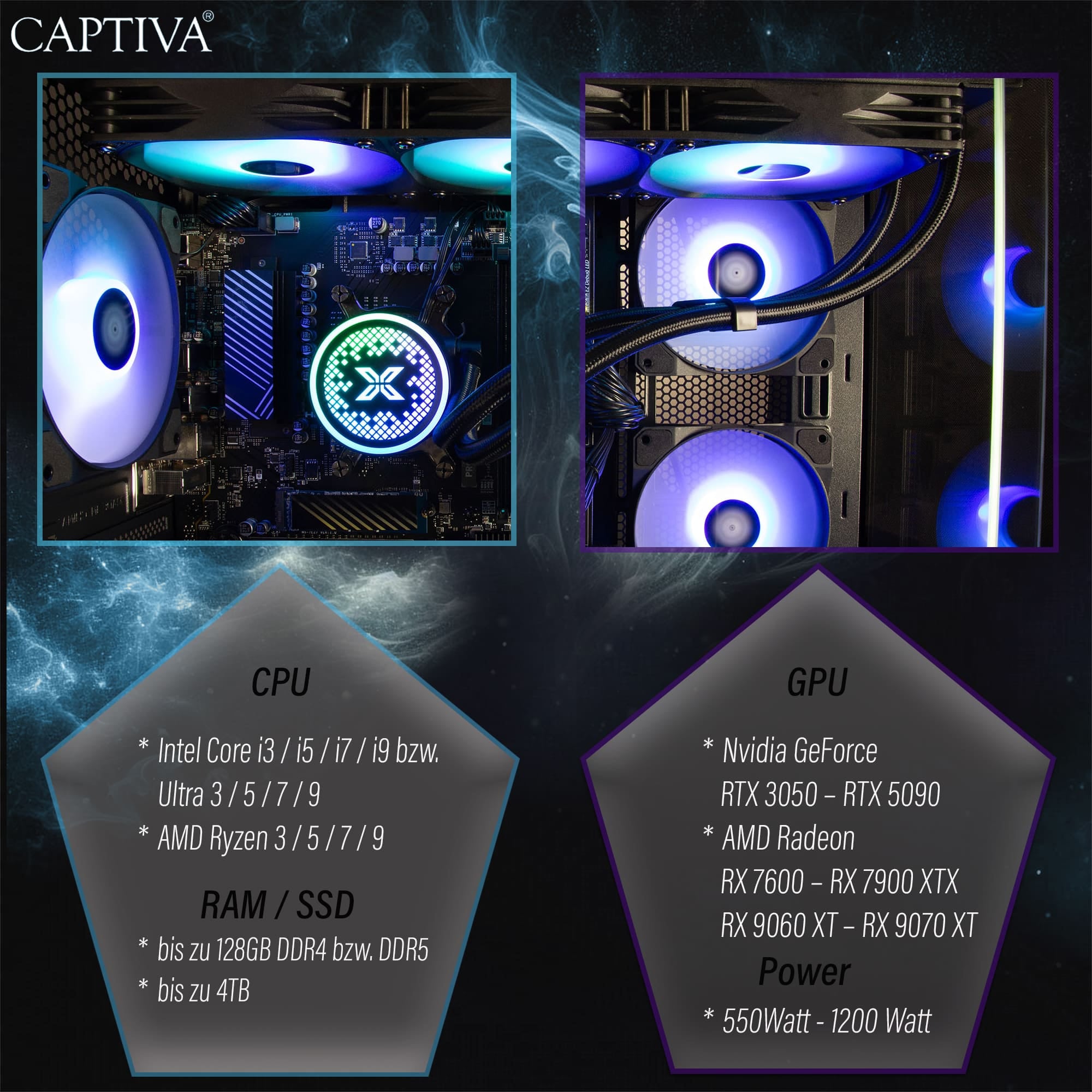 CAPTIVA Gaming-PC »Advanced Gaming R92-631«