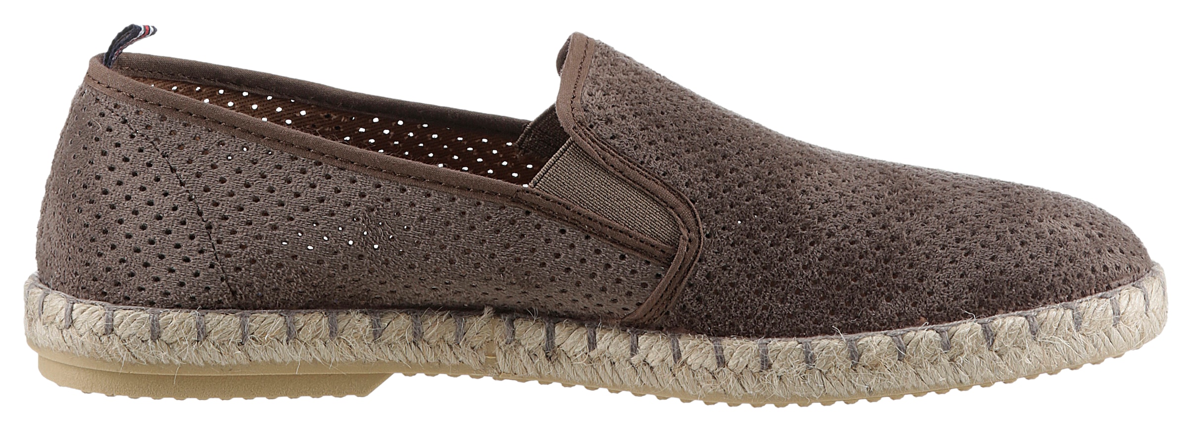 VERBENAS Espadrille »Tom Pacific«  Loafer, Slipper, Sommerschuh, Strandschuh mit Stretcheinsätze