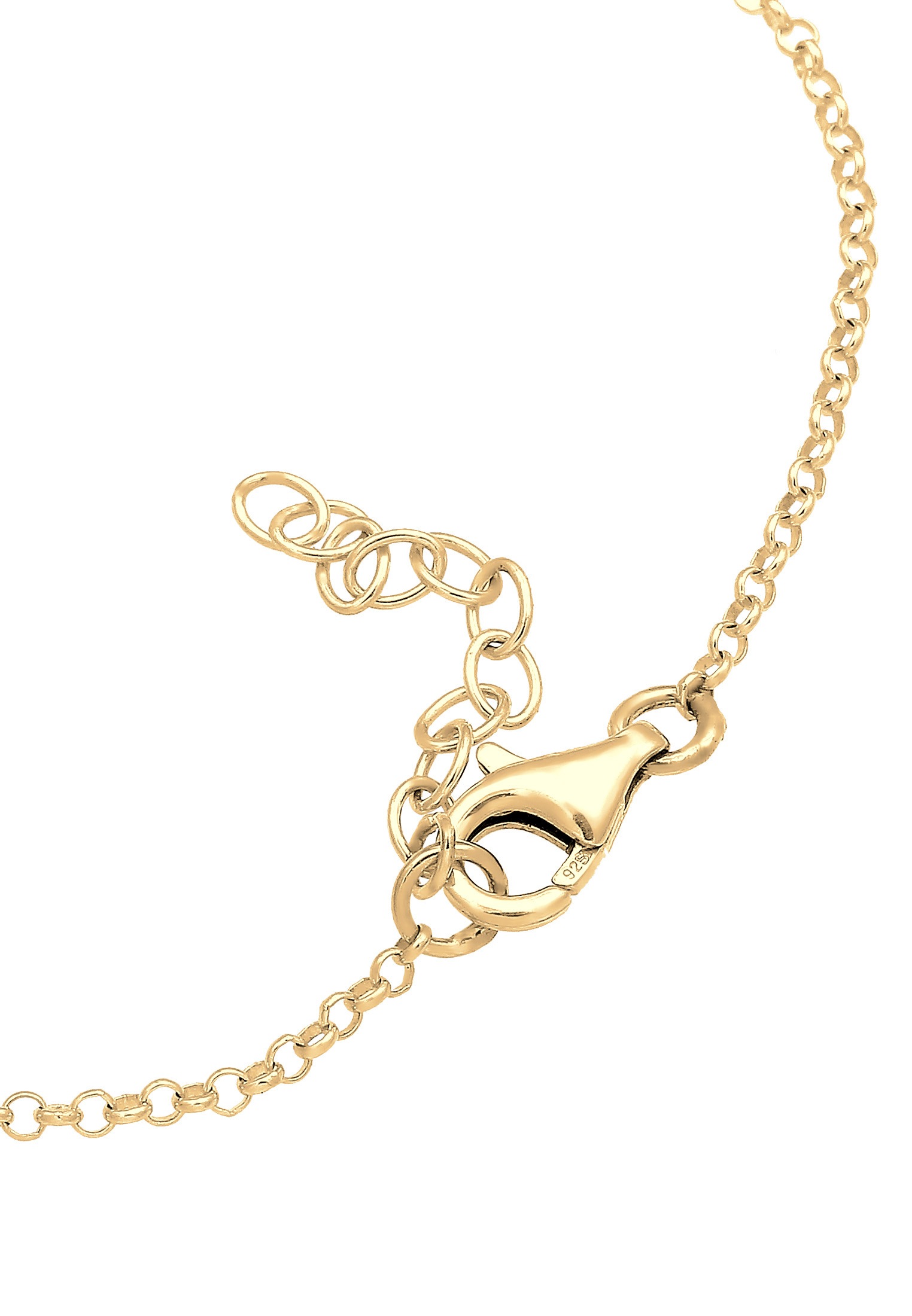 Elli Armband »Globus Herz 925 Sterling Silber«