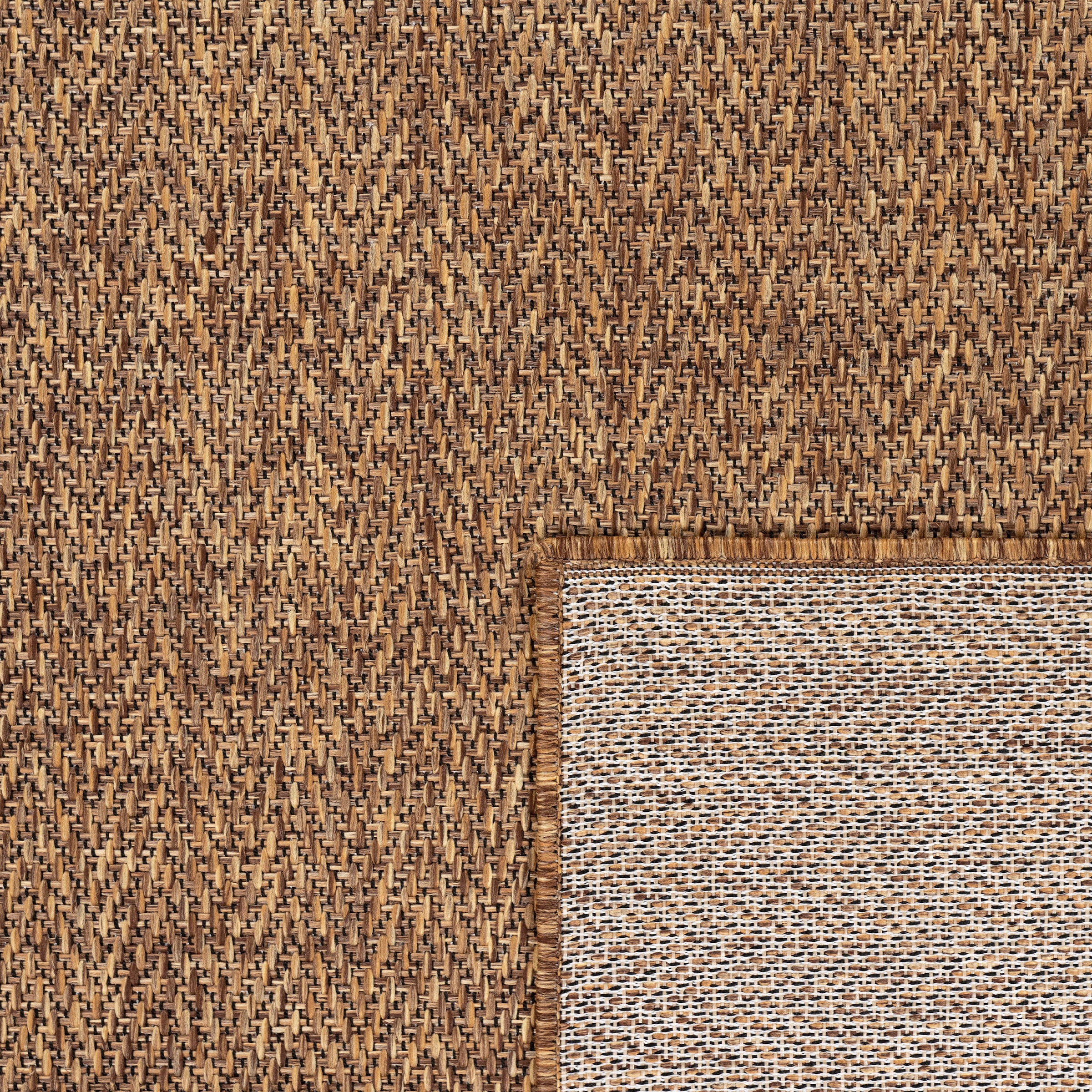 Paco Home Teppich »Luca Outdoor geometrisch, und und rechteckig, Flachgewebe, schnell bestellen 421«, meliert, bequem geeignet In