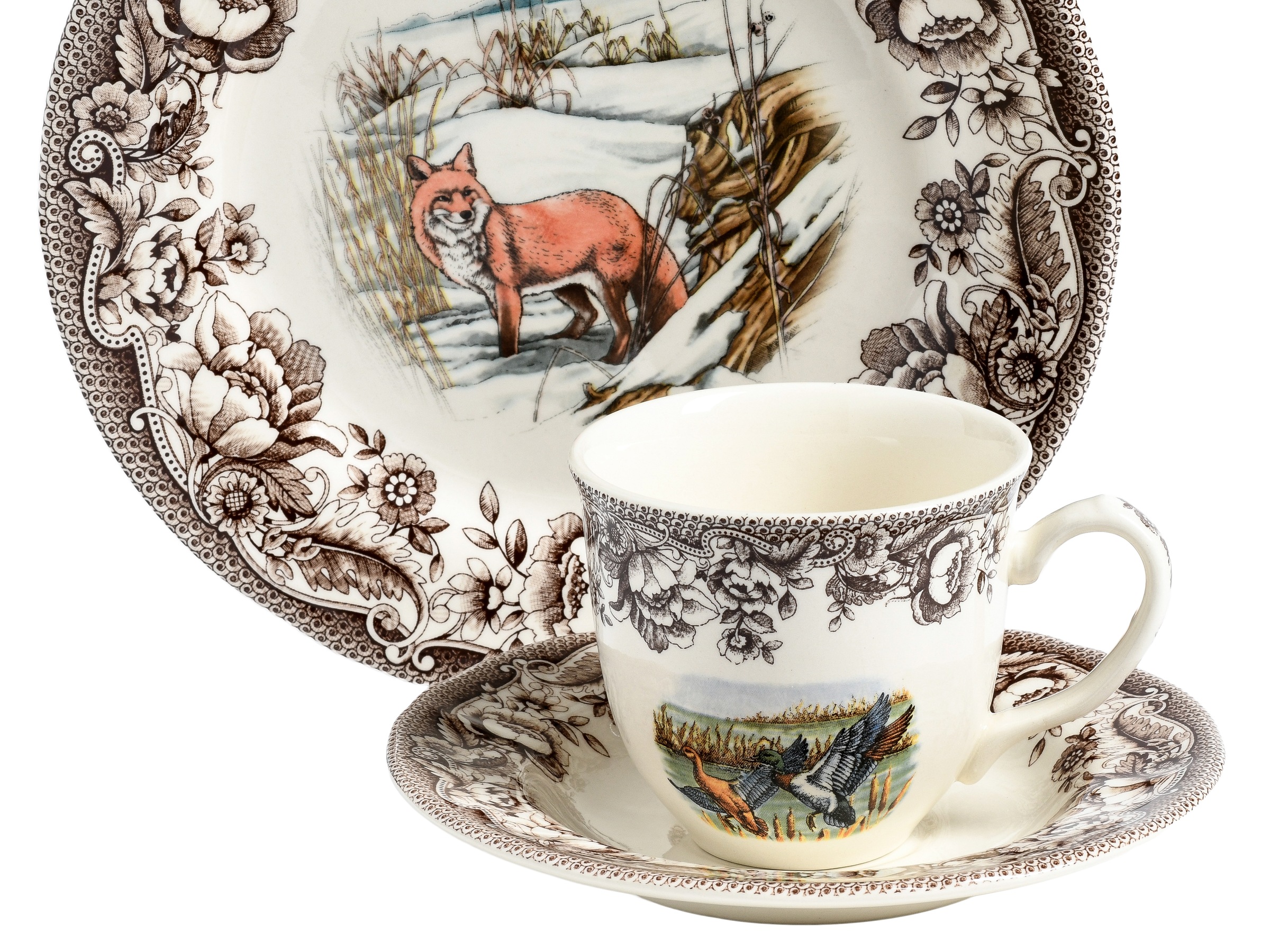 CreaTable Kombiservice »Haydon Grove, Kombi-Service 30-tlg«, (Set, 30 tlg.), Tiermotive, Landhausstil