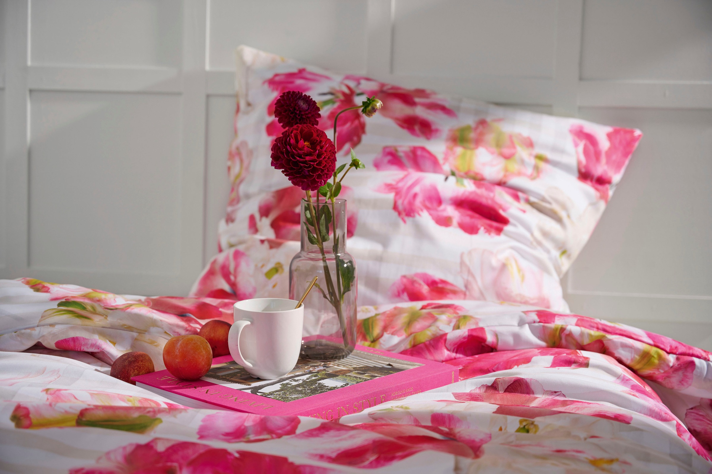 APELT Bettwäsche »Nelly« 2 Stk. tlg. elegante Papageientulpe und modernes A günstig online kaufen