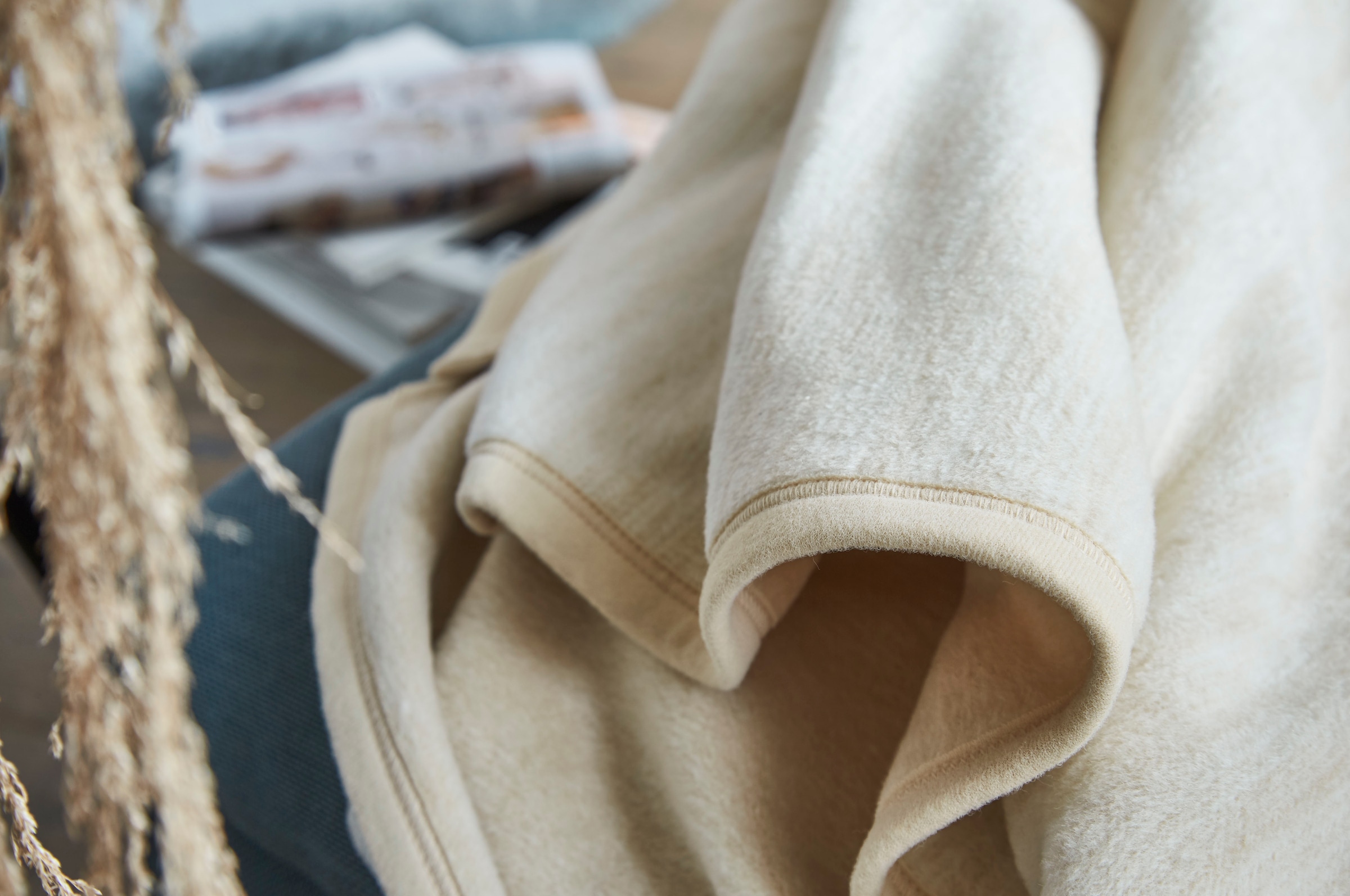 IBENA Wohndecke »Fano«, mit Streifen versehen, Kuscheldecke