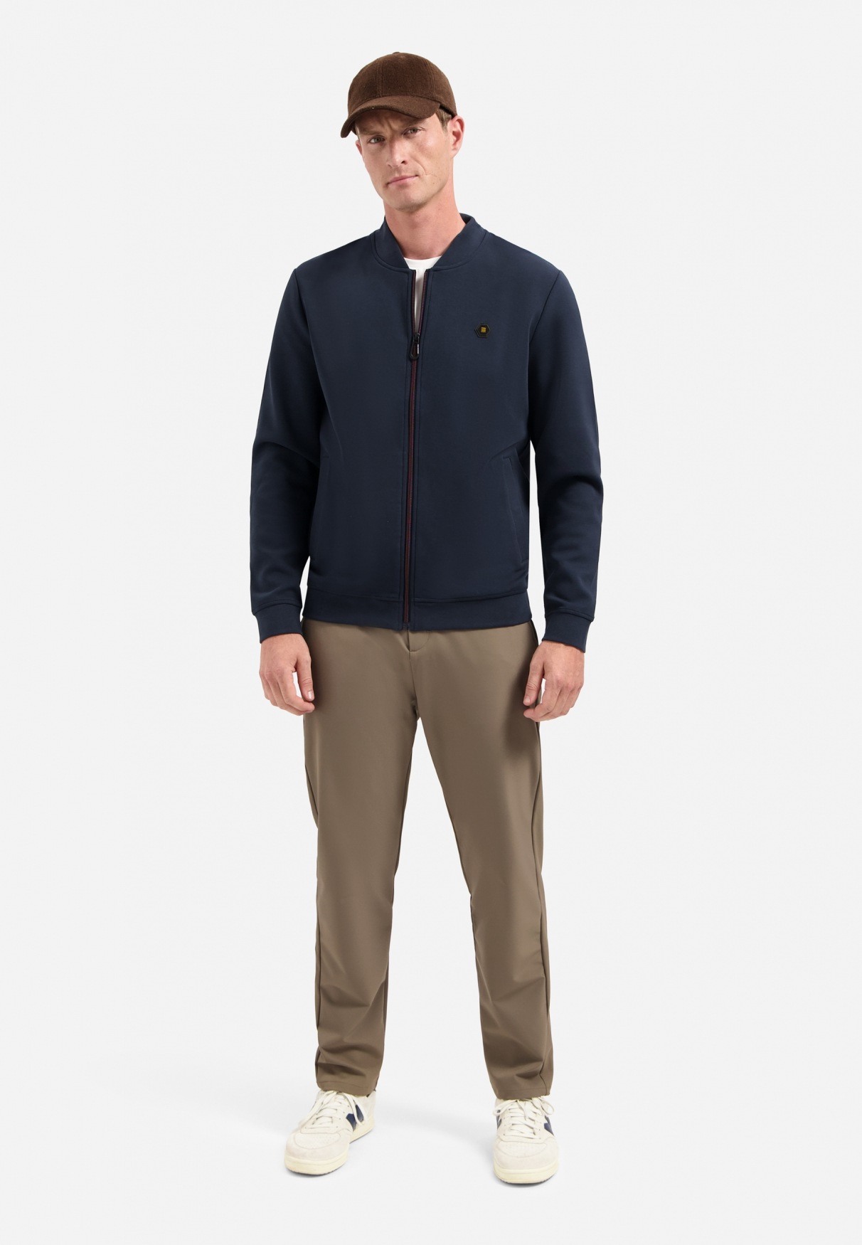 NO EXCESS Sweater »No Excess Bomberweste von Timeless Basics«
