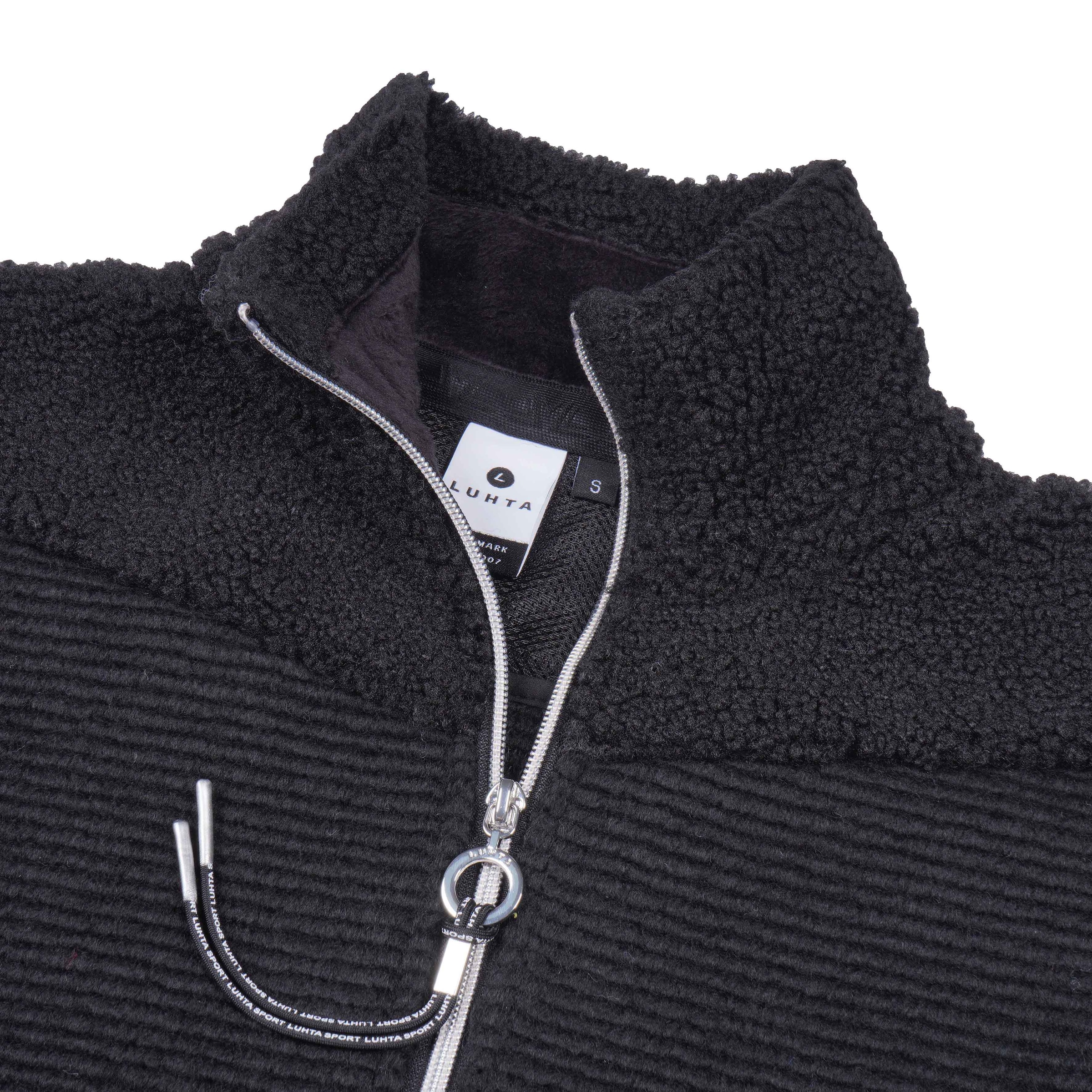 Luhta Strickfleecejacke »D STRICKFLEECEJACKE JACKARBY« aus Polyester, auch in großen Größen