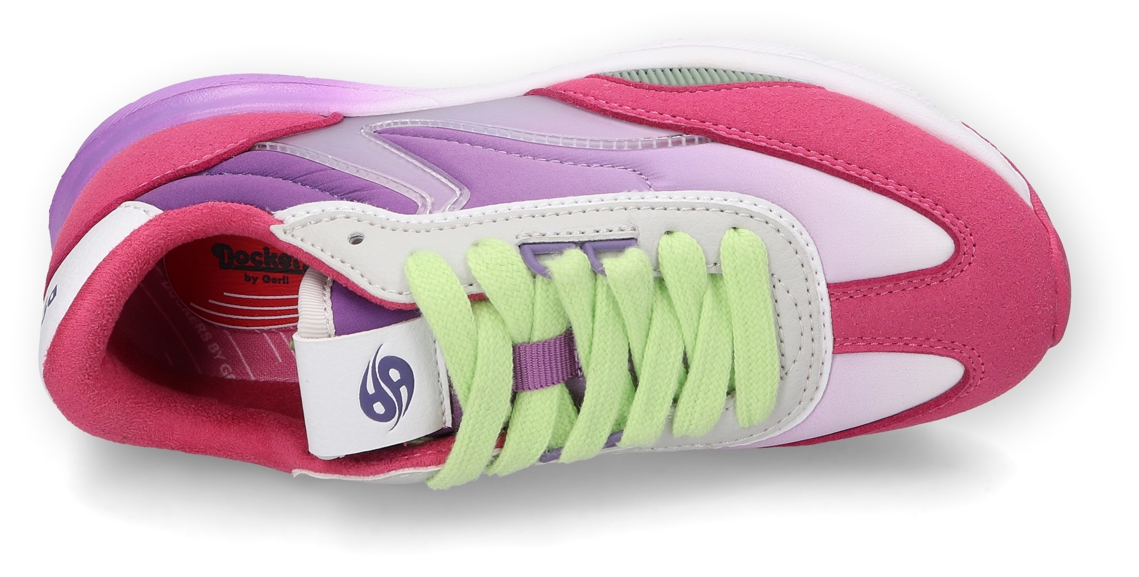 Dockers by Gerli Sneaker, Schnürschuh, Freizeitschuh, Mädchen Schuh mit Schnürung