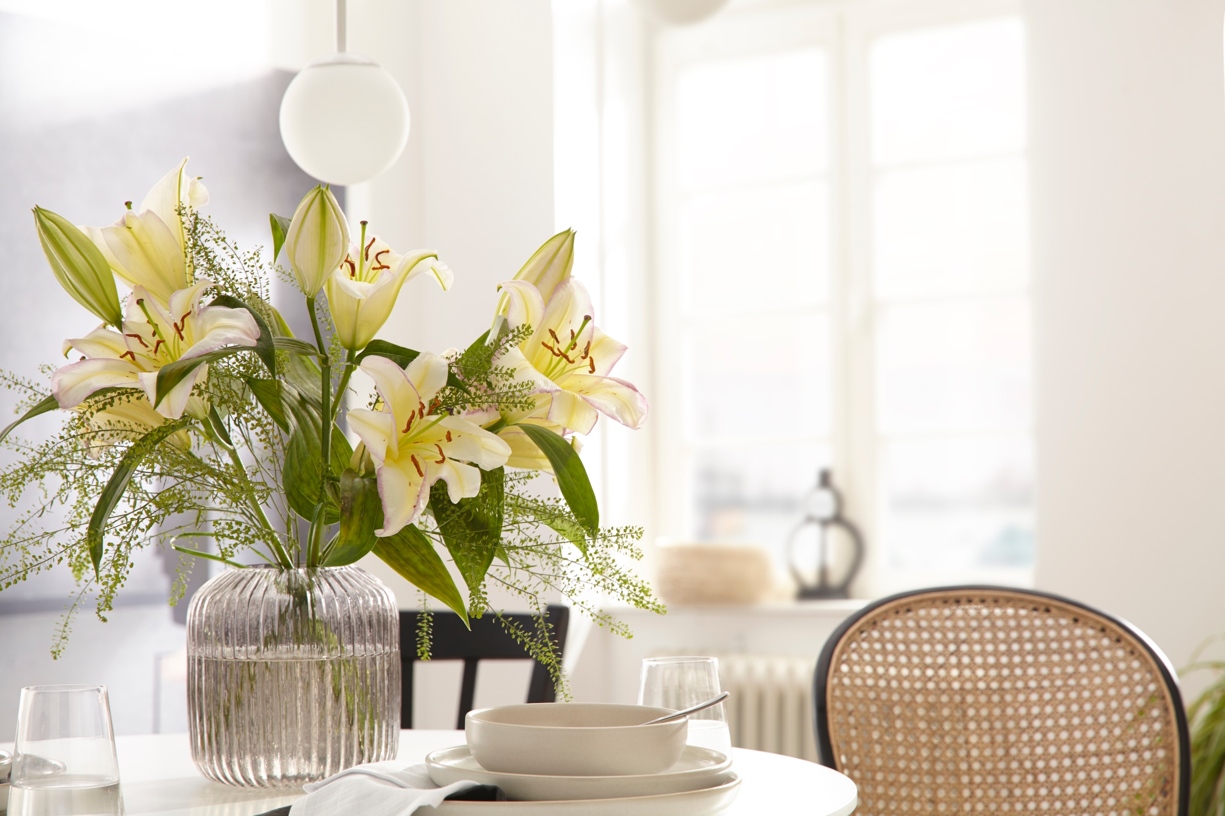 Home affaire Kombiservice »Geschirr-Set«, (Set, 12 tlg., Kaffeeservice und Tafelservice im Set, für 4 Personen), Service, mit seidenmatter Spezialglasur, 12 Teile, für 4 Personen