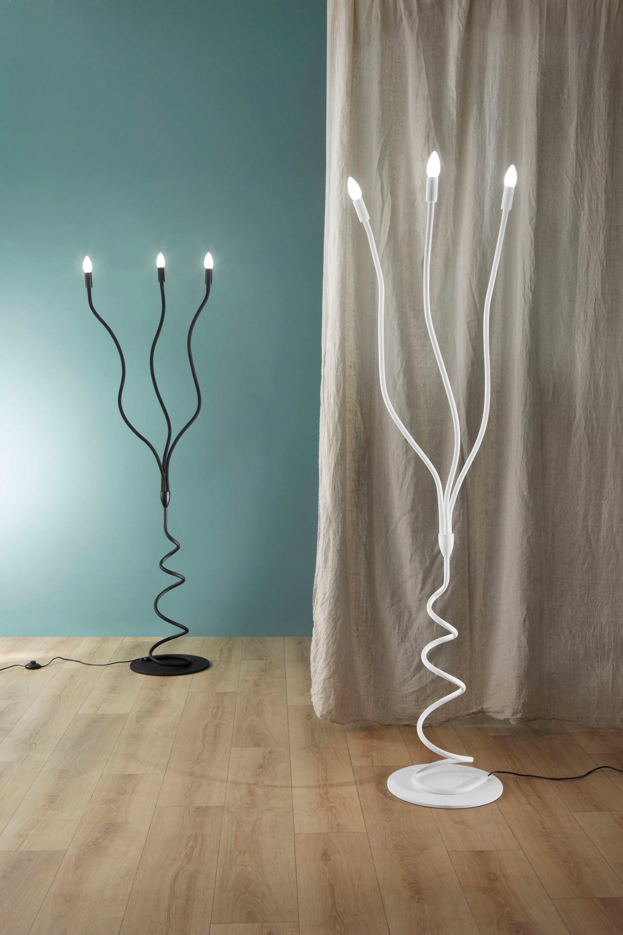ECO-LIGHT Stehlampe »Lover«, Leuchtmittel E14 | ohne Leuchtmittel