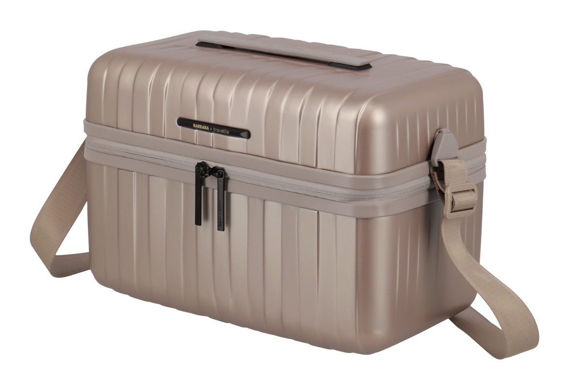 travelite Beautycase »BARBARA & travelite | BARBARA NOVELTY«, Beauty Koffer Kosmetikkoffer Trolley Sleeve Flexibles Ordnungssystem