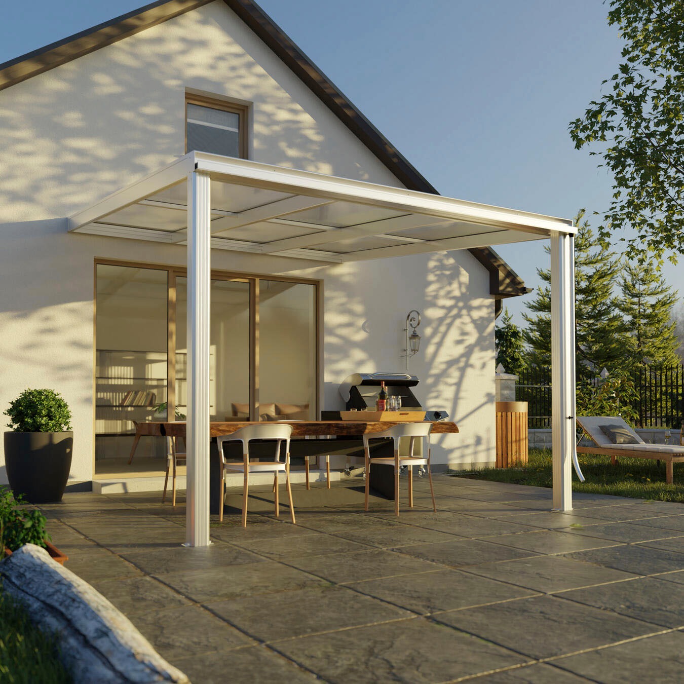 Beckmann Terrassendach »Exklusiv Gr. 5«