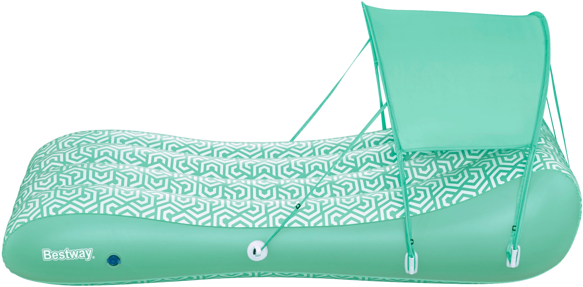 Bestway Luftmatratze »Comfy Chill™«, 178x102 cm, mit abnehmbarem Sonnenschutzdach