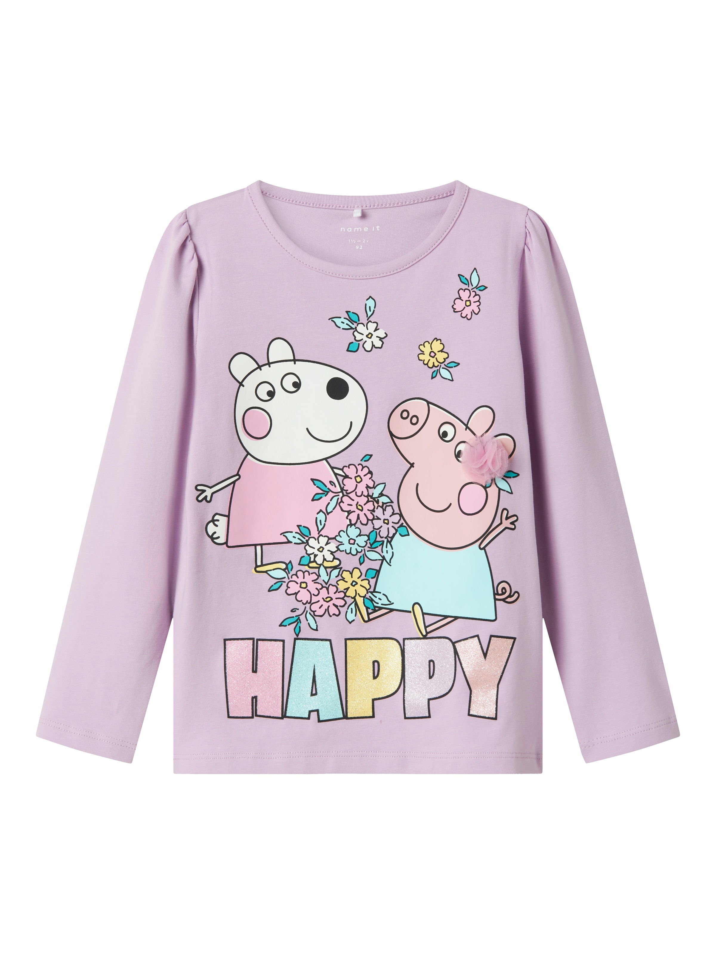 Name It Langarmshirt »NMFFIFFI PEPPA LS TOP BOX CPLG«