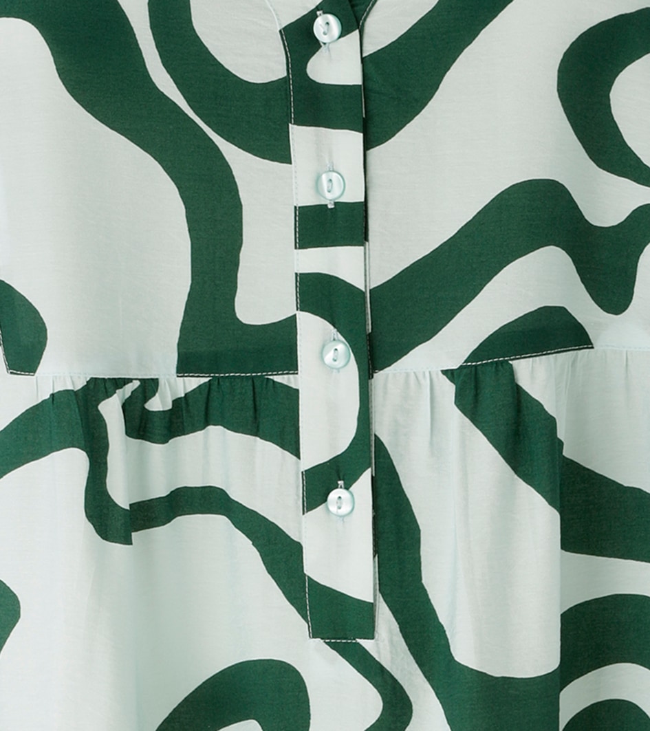 Aniston PLUS Midikleid mit Volant - NEUE KOLLEKTION