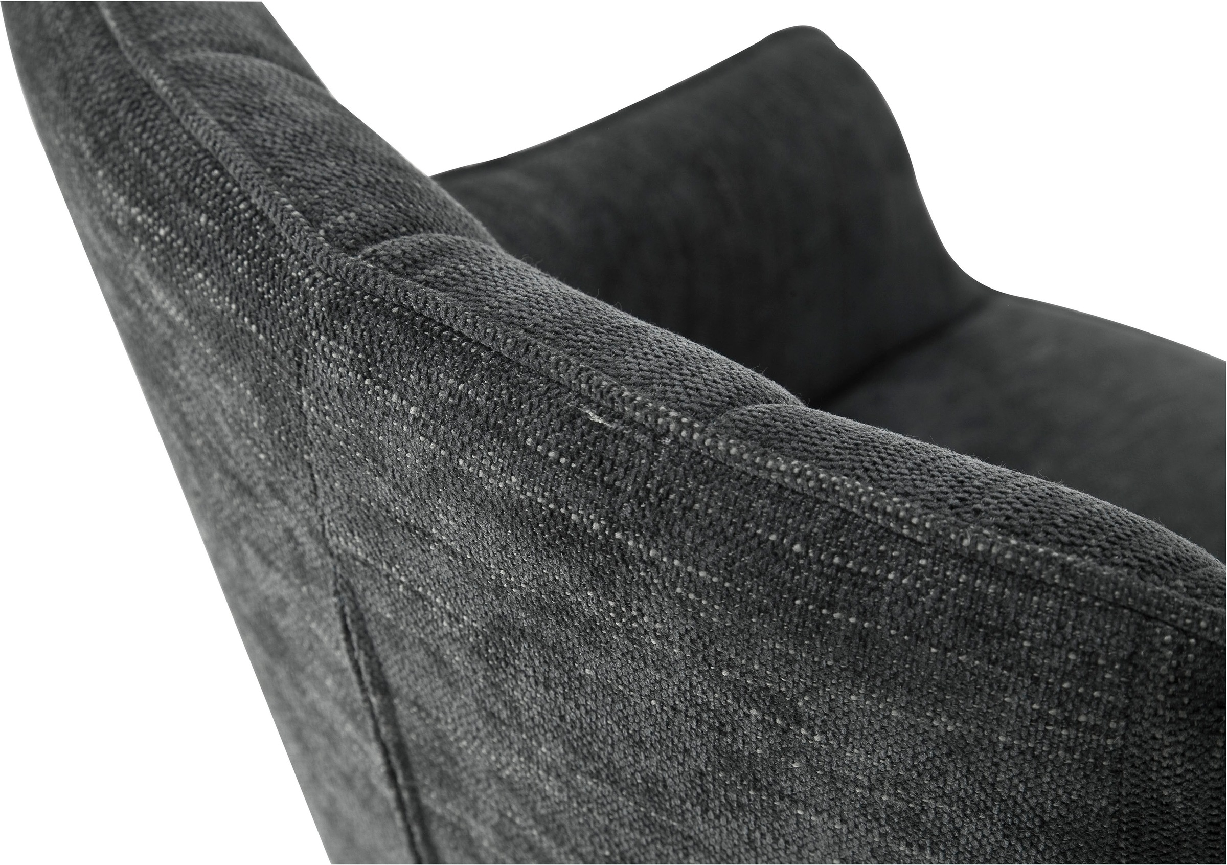 MCA furniture Esszimmerstuhl »Sassello«, (Set), 2 St., Stuhl 180°drehbar mit Nivellierung, Stoffbezug, belastbar bis 120 kg