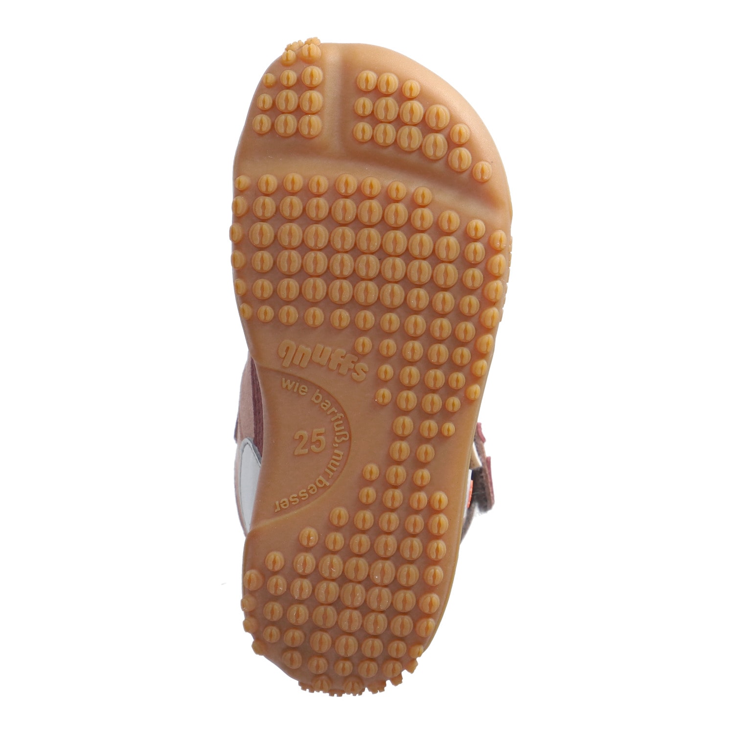 qnuffs Barfußschuh »TANNE«  Klettboots, Winterboots mit praktischem Namensschild an der Ferse