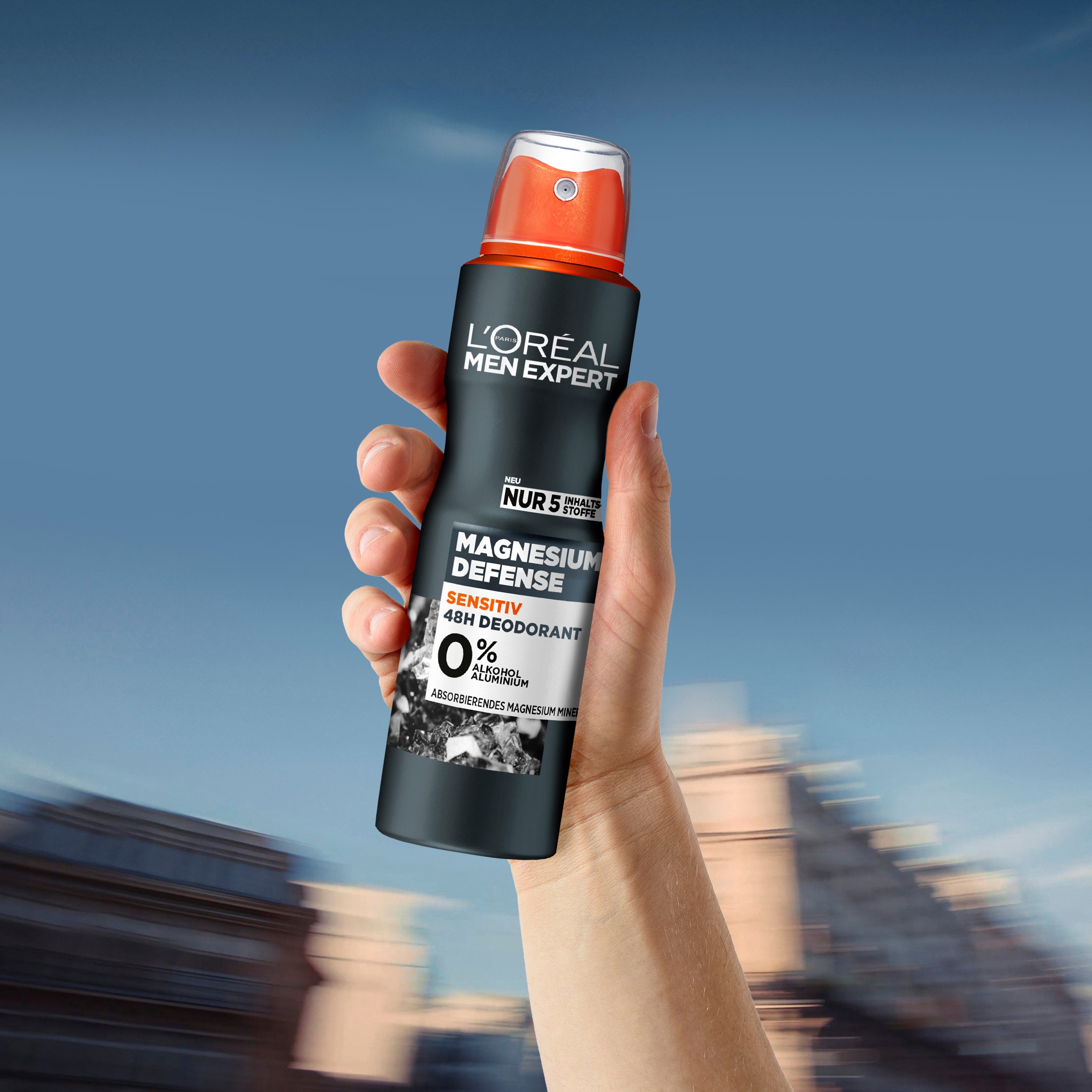 L'ORÉAL PARIS MEN EXPERT Deo-Spray »Magnesium Defense« mit hoher Zuverlässigkeit