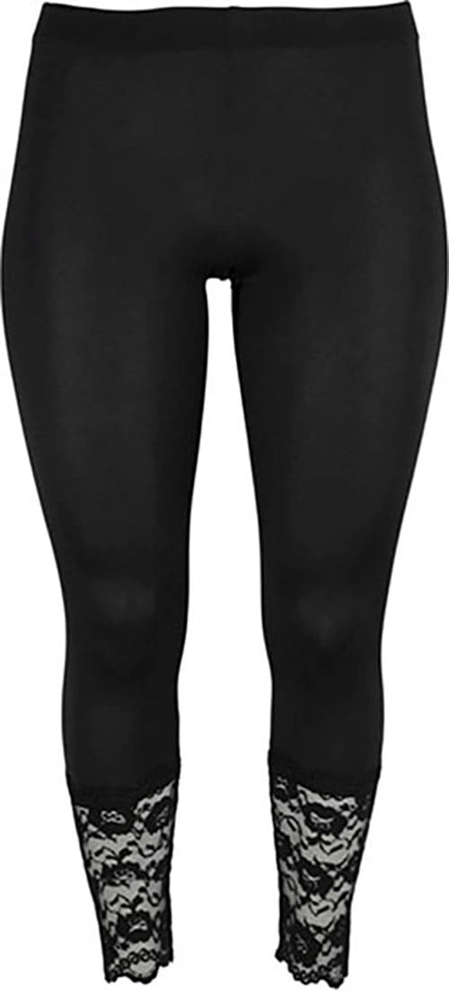 SANDGAARD Leggings »LUXEMBOURG«, mit Spitze am Beinabschluss, Sommerhose