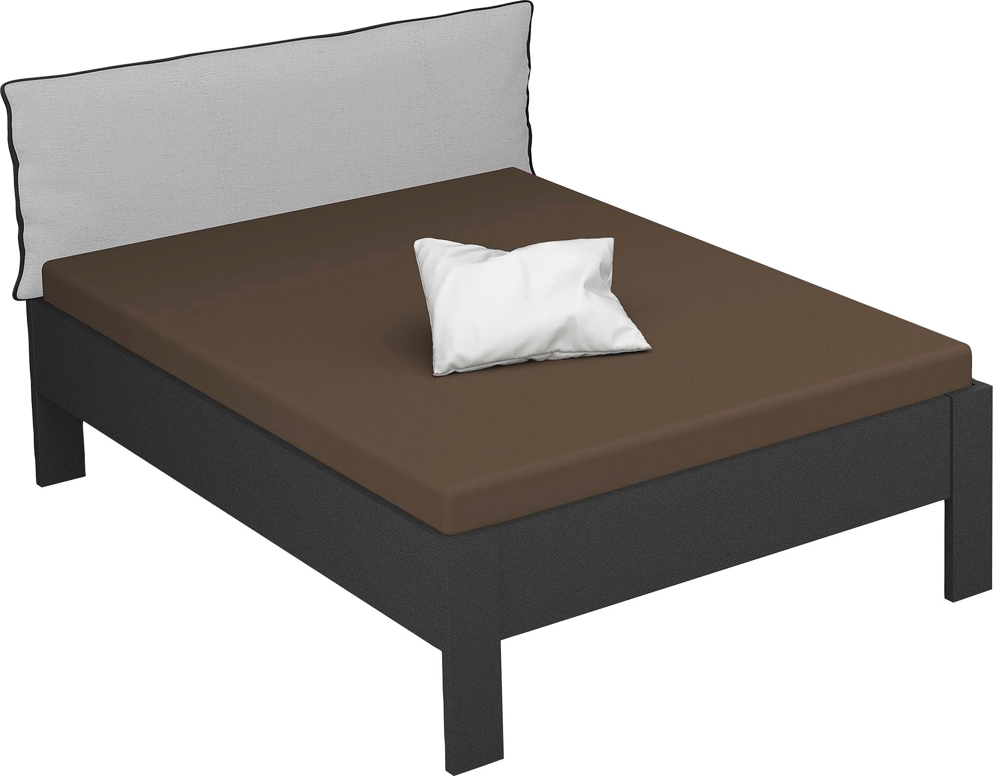 rauch Futonbett »Aditio«, Kopfteil Webstoff mit abgesetztem Keder