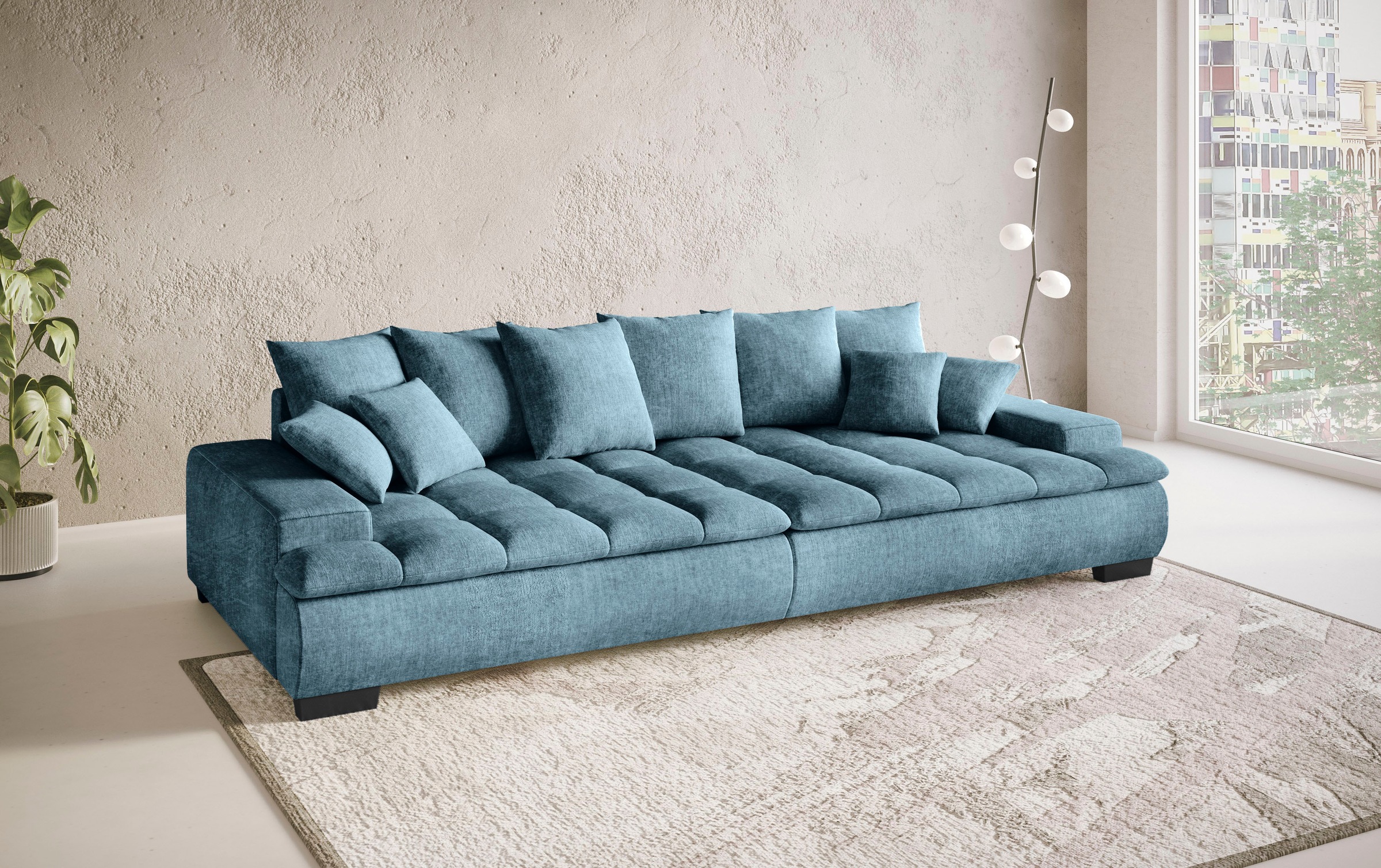 Mr. Couch Big-Sofa »Haiti II«, Wahlweise mit Kaltschaum - bis 140 kg belastbar