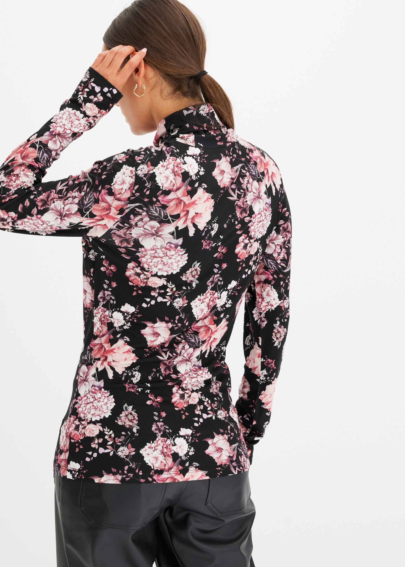 bonprix Langarmshirt »Langarmshirt aus softem Viskose-Mix«, Langarmshirt aus softem Viskose-Mix
