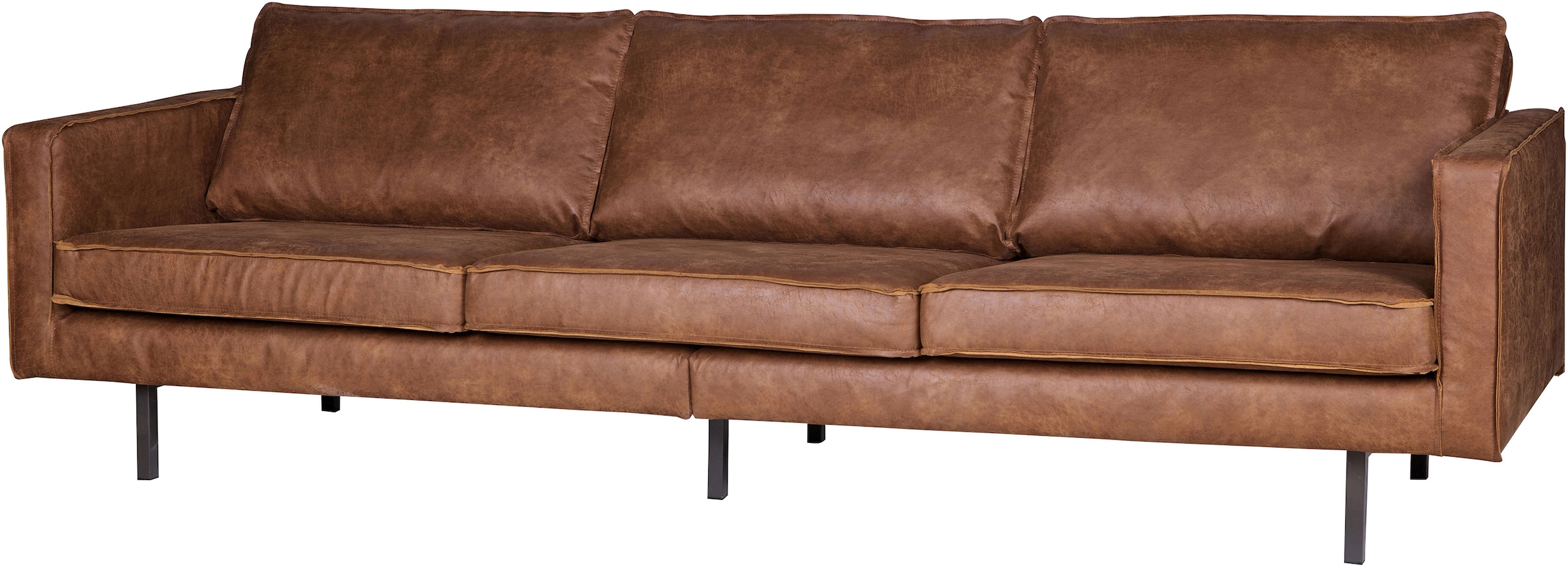 WOOOD 3-Sitzer »Rodeo Sofa«, in Lederoptik, Breite 277 ccm