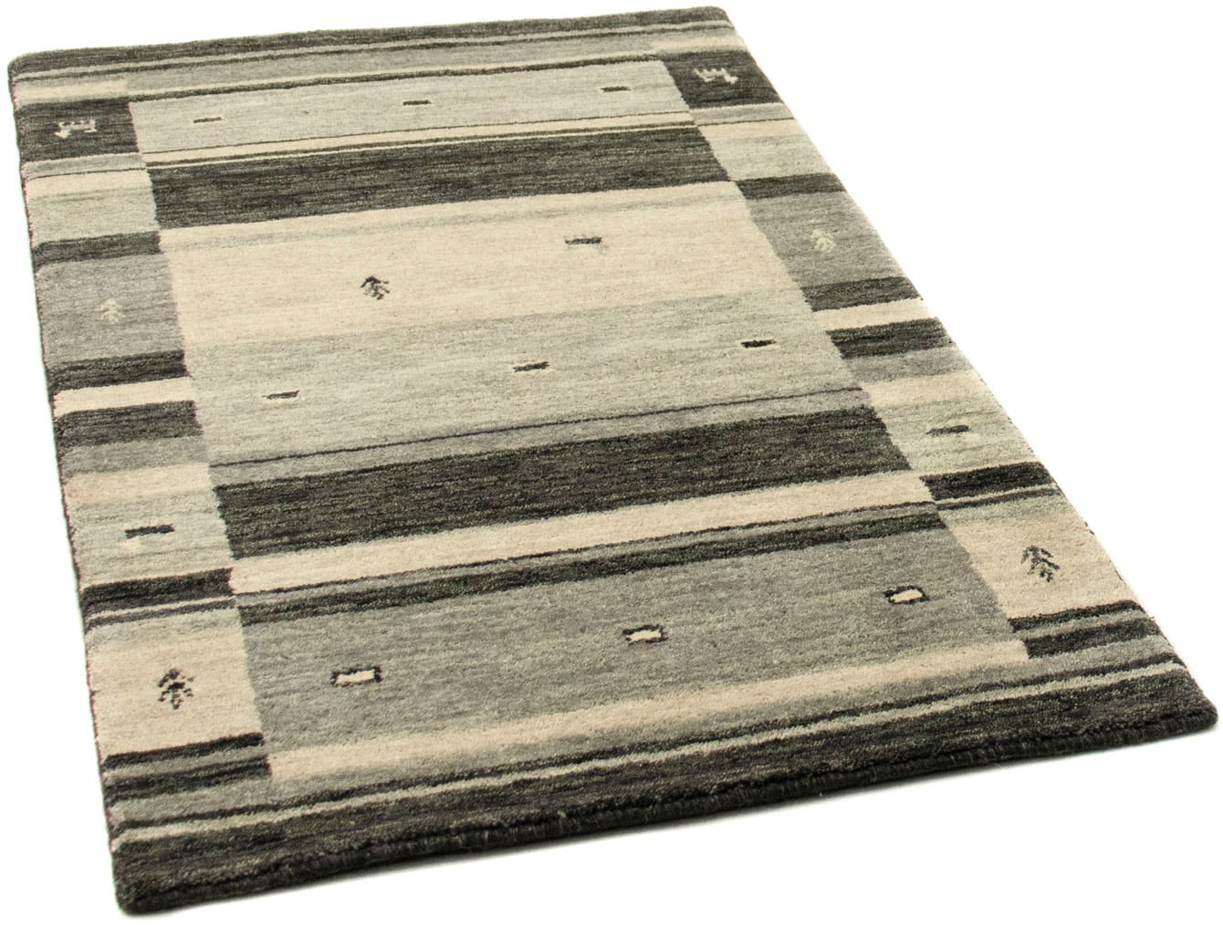 morgenland Wollteppich »Gabbeh Teppich Dubai«, rechteckig, 18 mm Höhe günstig online kaufen