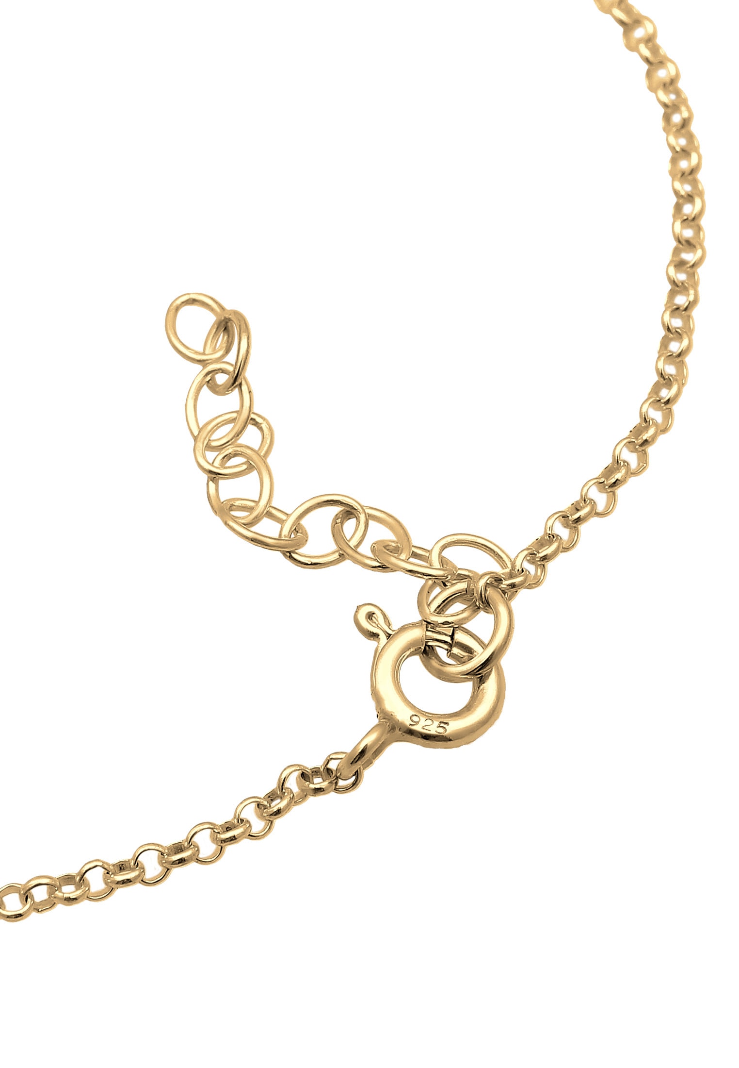 3. Bild von Elli Armband »Erbskette Kreis Plättchen Geo Design 925 Silber«