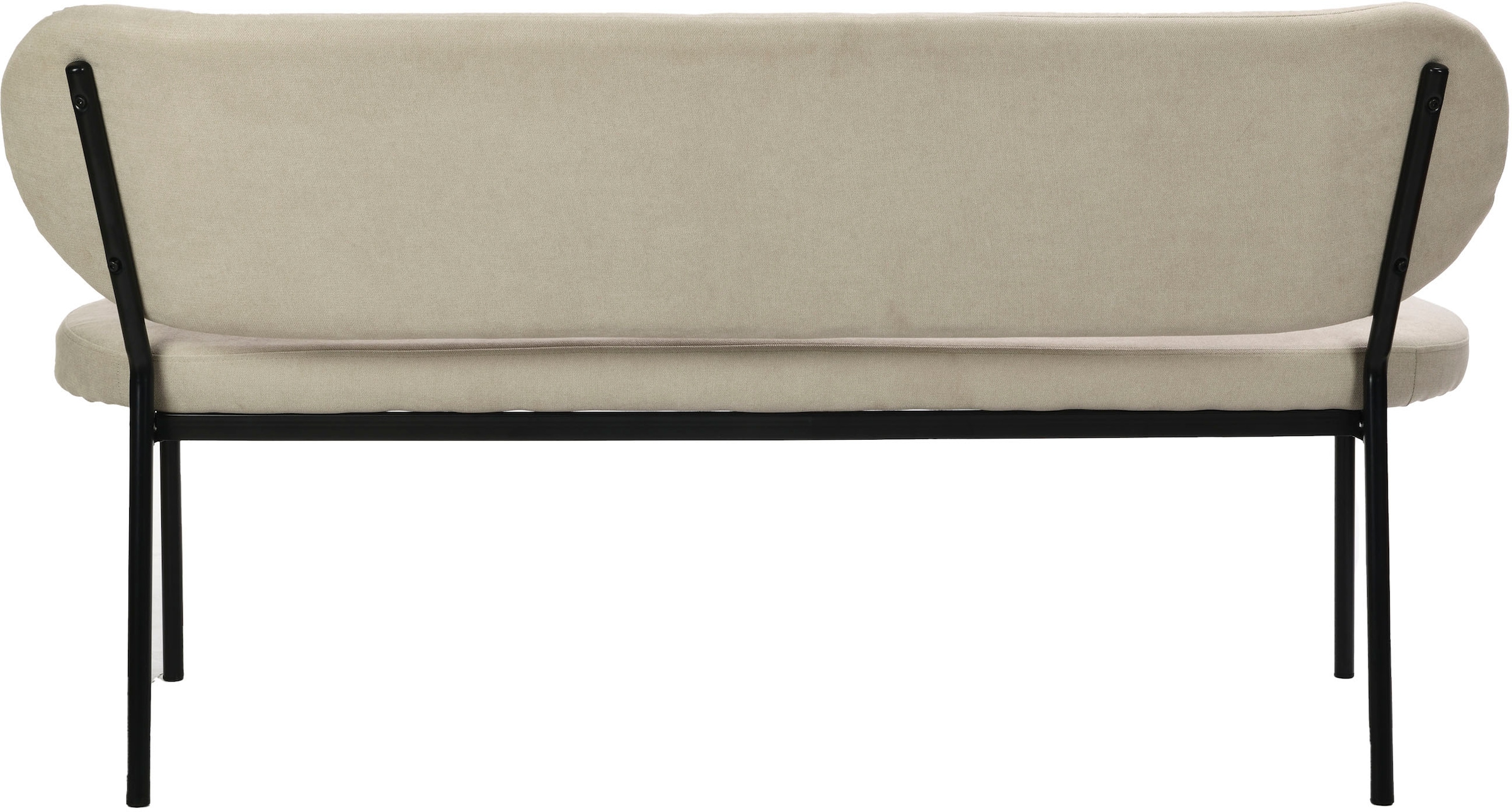 byLIVING Sitzbank »Jersey«, mit Webstoff-Bezug, mit Rückenlehne, Breite 160 cm