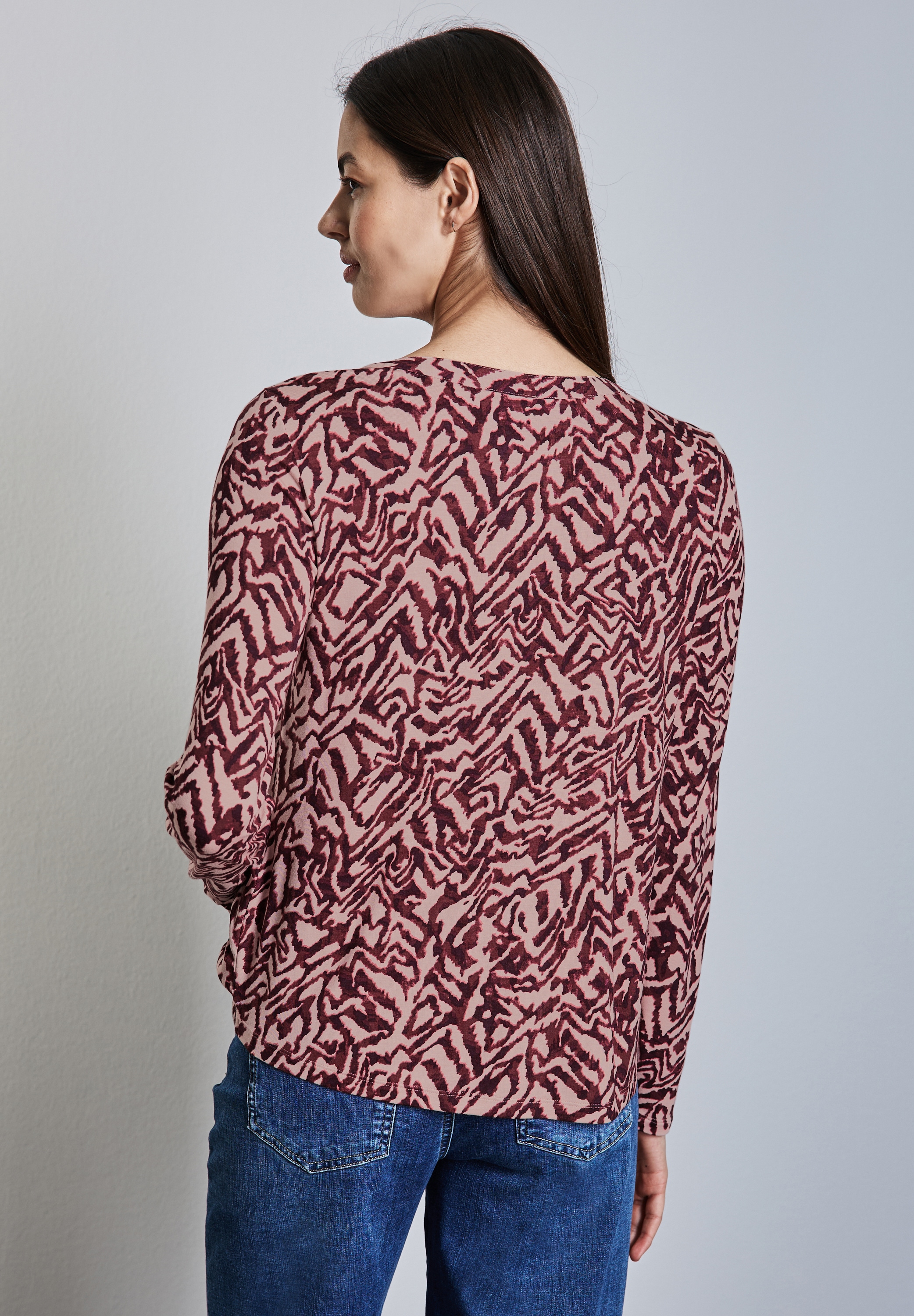 STREET ONE Blusenshirt, mit grafischem Muster