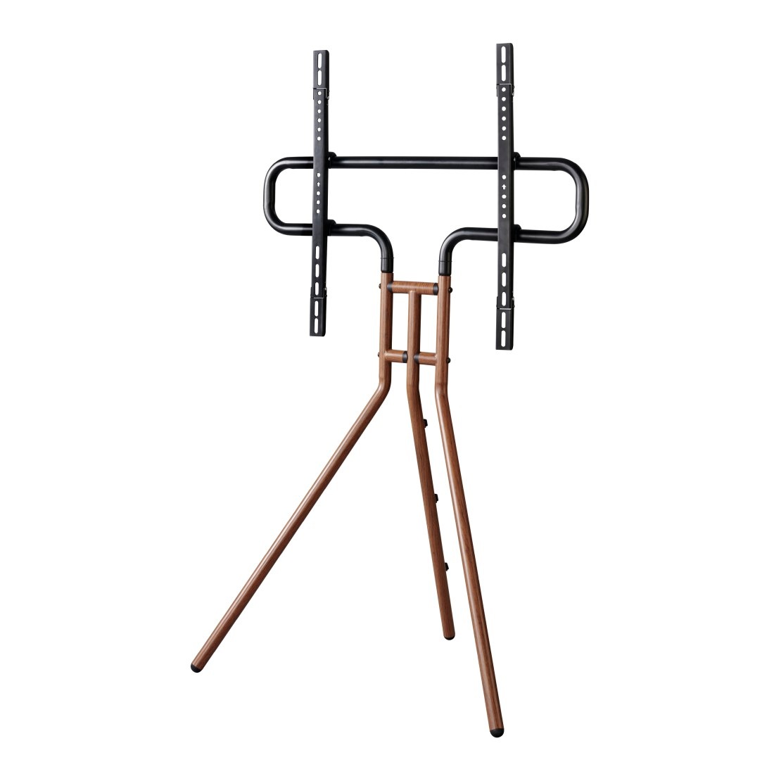 HAMA TV-Ständer »TV-Stand, 191 cm, 75 Zoll, höhenverstellbar, Holzoptik Walnuss, 40 Kg« bis 191 cm Zoll Walnuss