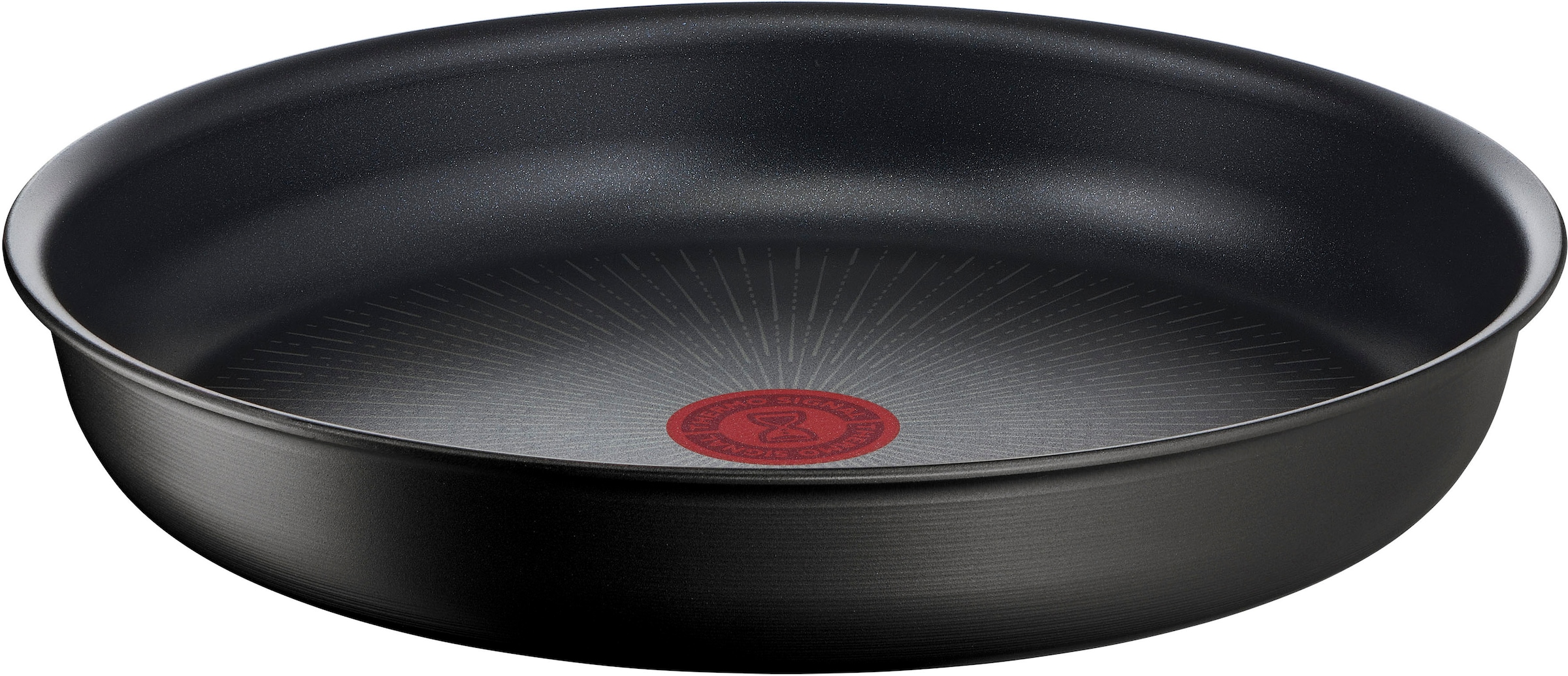 Tefal Pfannen-Set »Ingenio Unlimited«, Aluminium, (Set, 3 tlg., Tefal Ingenio Unlimited Pfannenset, 2 teilig, Ø 24, 28 cm, 1 Griff), stapelbar, Antihaftversiegelung, Induktion, Made in France, kompakt