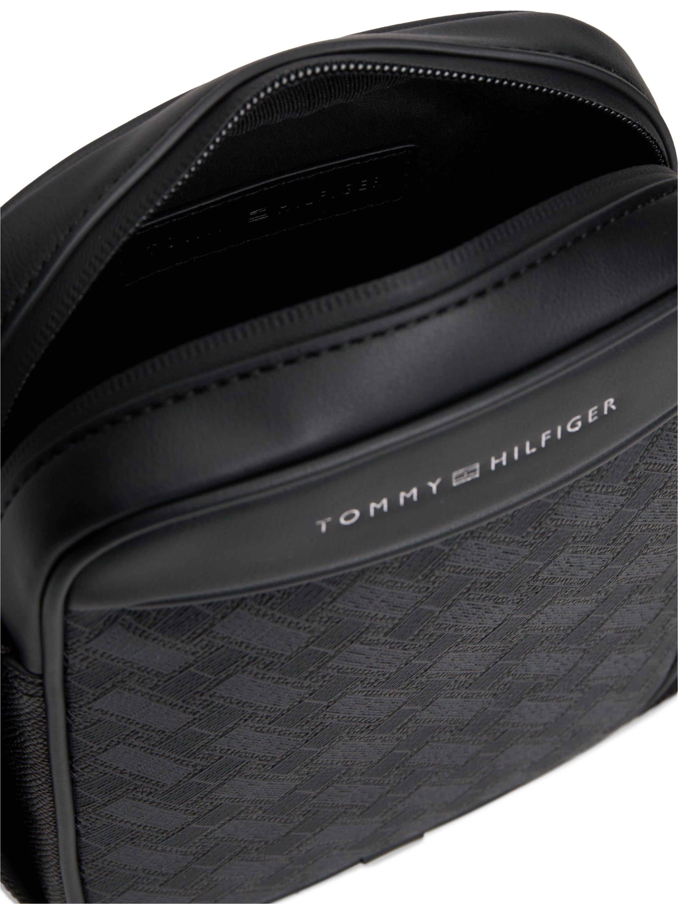 Tommy Hilfiger Umhängetasche »TH MODERN MONOGRAM MINI REPORTER« Unisex Schultertasche, Crossbodybag mit modischer Logprägung