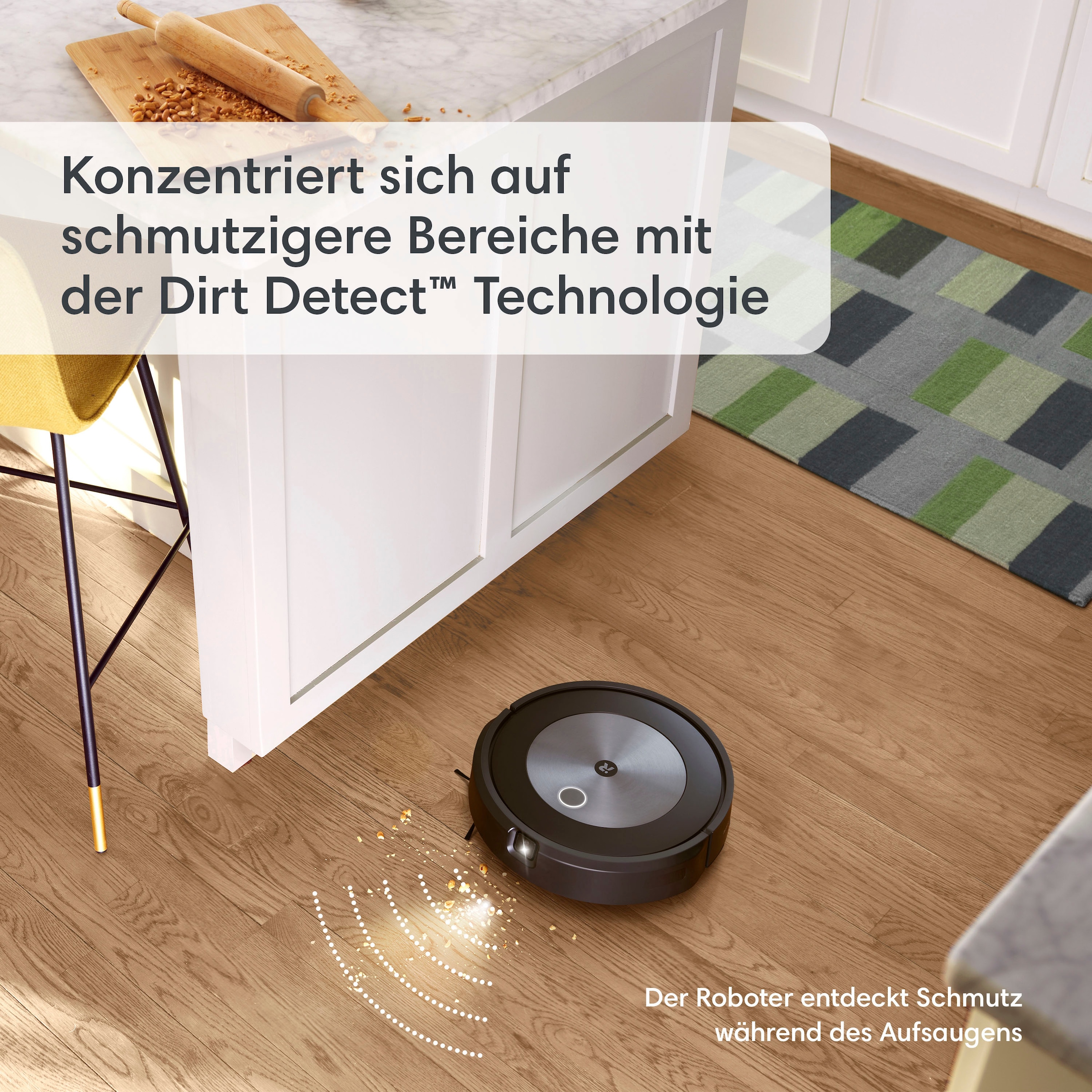 Nass-Trocken-Saugroboter Combo iRobot »Roomba bestellen j5578«