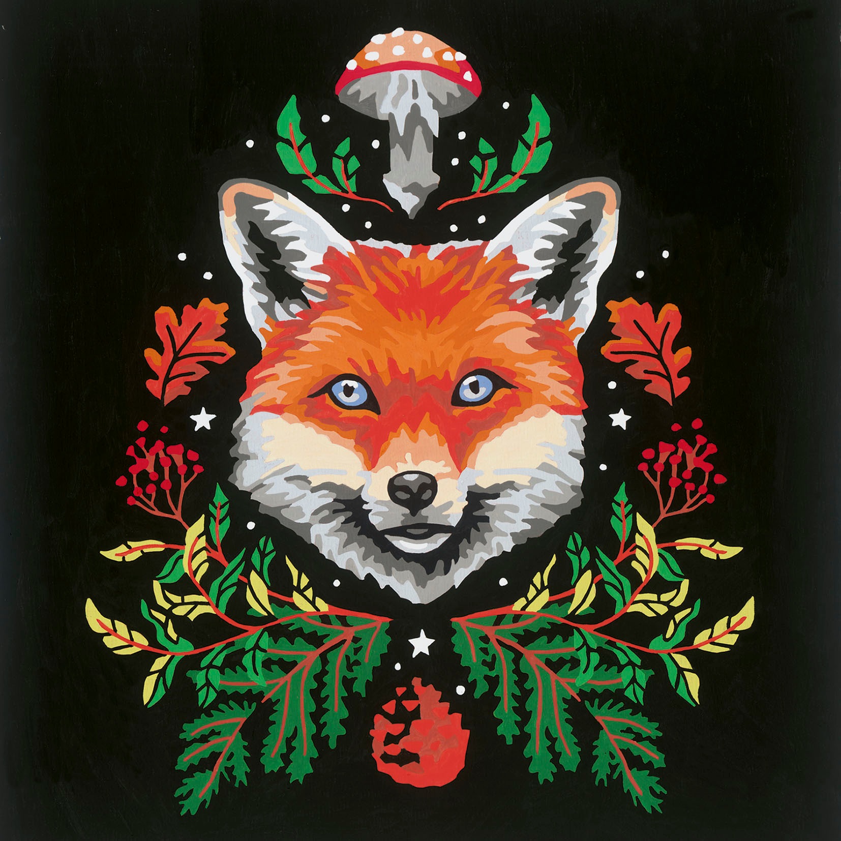Ravensburger Malen nach Zahlen »CreArt, Pixie Cold: Fox«, Made in Europe