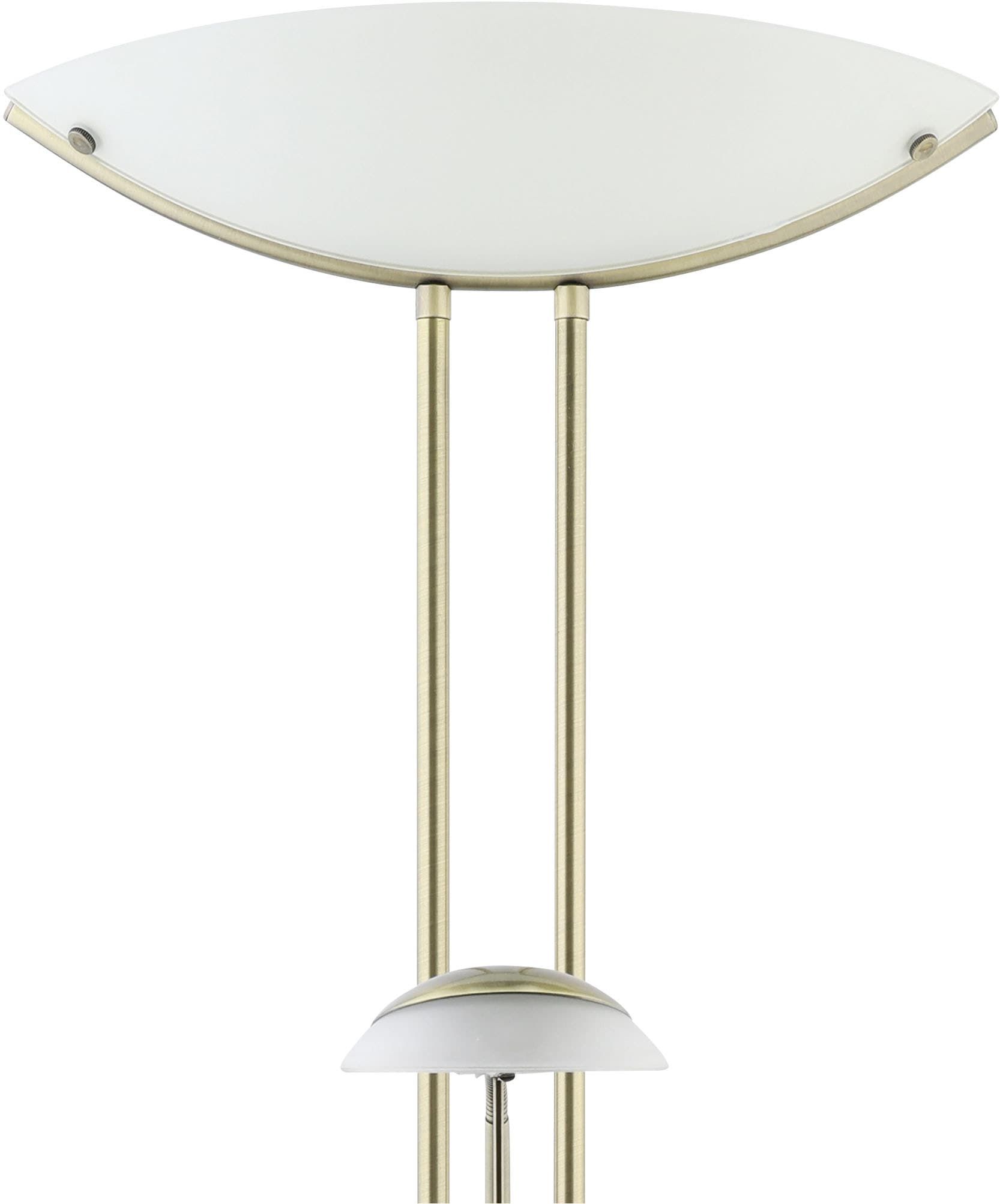 EGLO Stehlampe »BAYA Stehlampe - Stahl - R7S;G9 - 1X230W;1X33W - IP20« LED-Modul 1 Stk. Standleuchte, Leselampe, Wohzimmer, Schlafzimmer, L44 x H180 cm