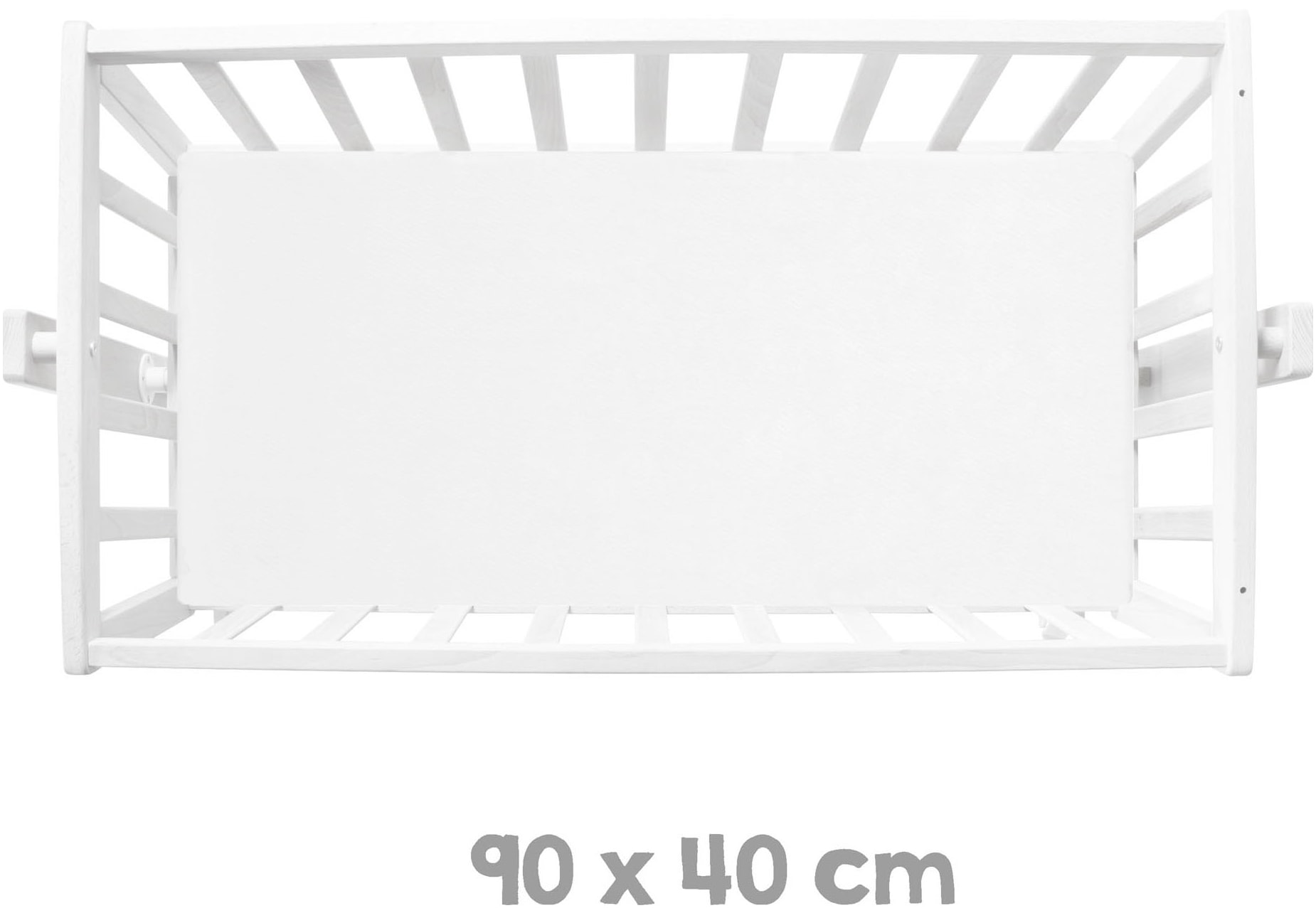 roba® Stubenbett »Woodland Buddies, Komplettwiegenset«, mit Komplettausstattung