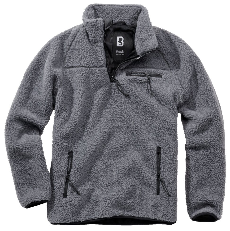 Brandit Sweatjacke »Brandit Herren Teddyfleece Troyer« 1 Stk.