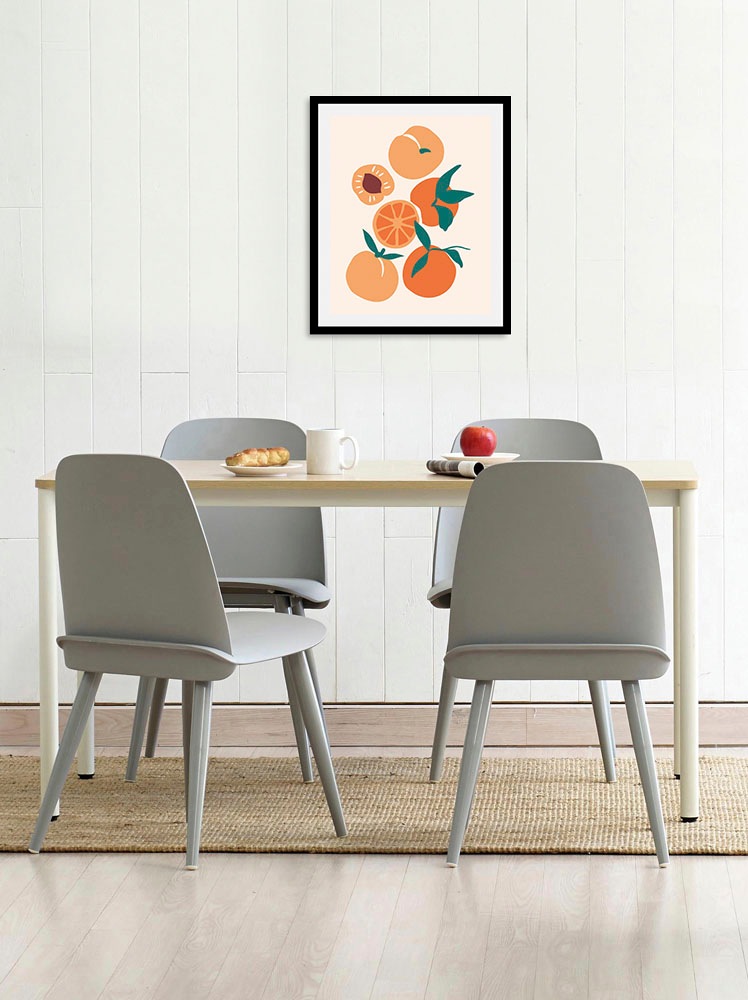 queence Bild »Ely«, Obst-Obst Bilder-Essen-Lebensmittel-Kunst, (1 St.), ger günstig online kaufen
