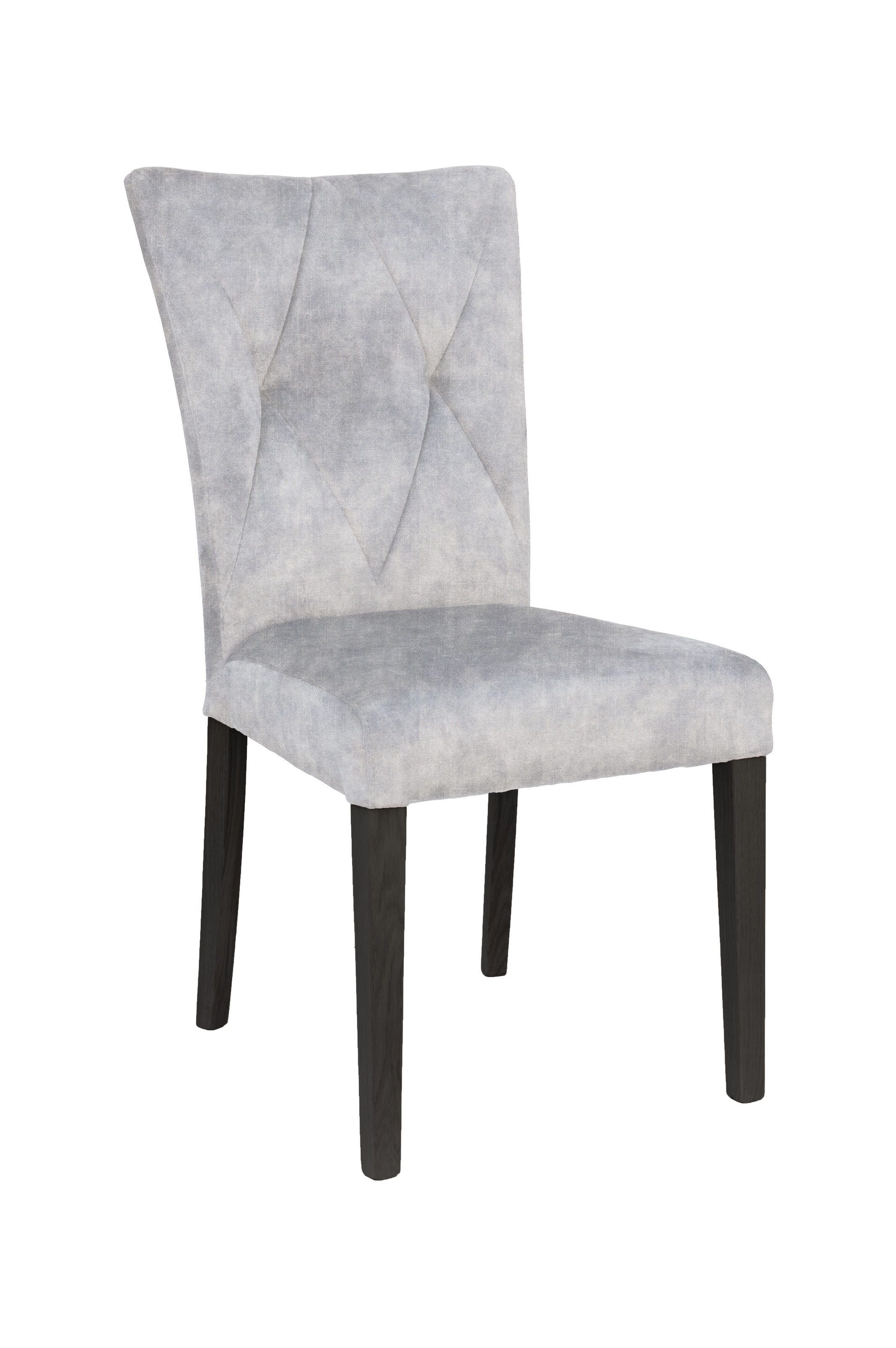 Home affaire 4-Fußstuhl »Diamond«, (Set), 2 St., Samtvelours, Sitz und Ruec günstig online kaufen