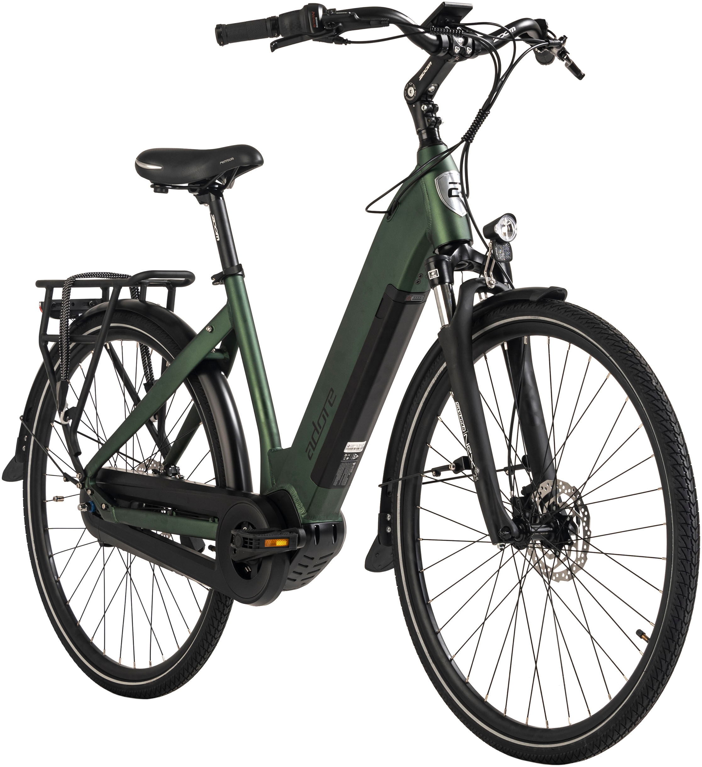 Adore »CX-280« 8 Gang Shimano Nexus Schaltwerk Nabenschaltung Mittelmotor 250 W Pedelec, Elektrofahrrad für Damen u. Herren