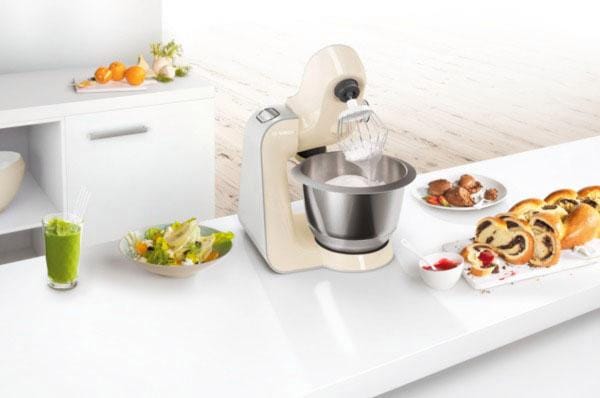 BOSCH Küchenmaschine »MUM5 CreationLine MUM58920«, vielseitig einsetzbar, Durchlaufschnitzler, 3 Reibescheiben Mixer