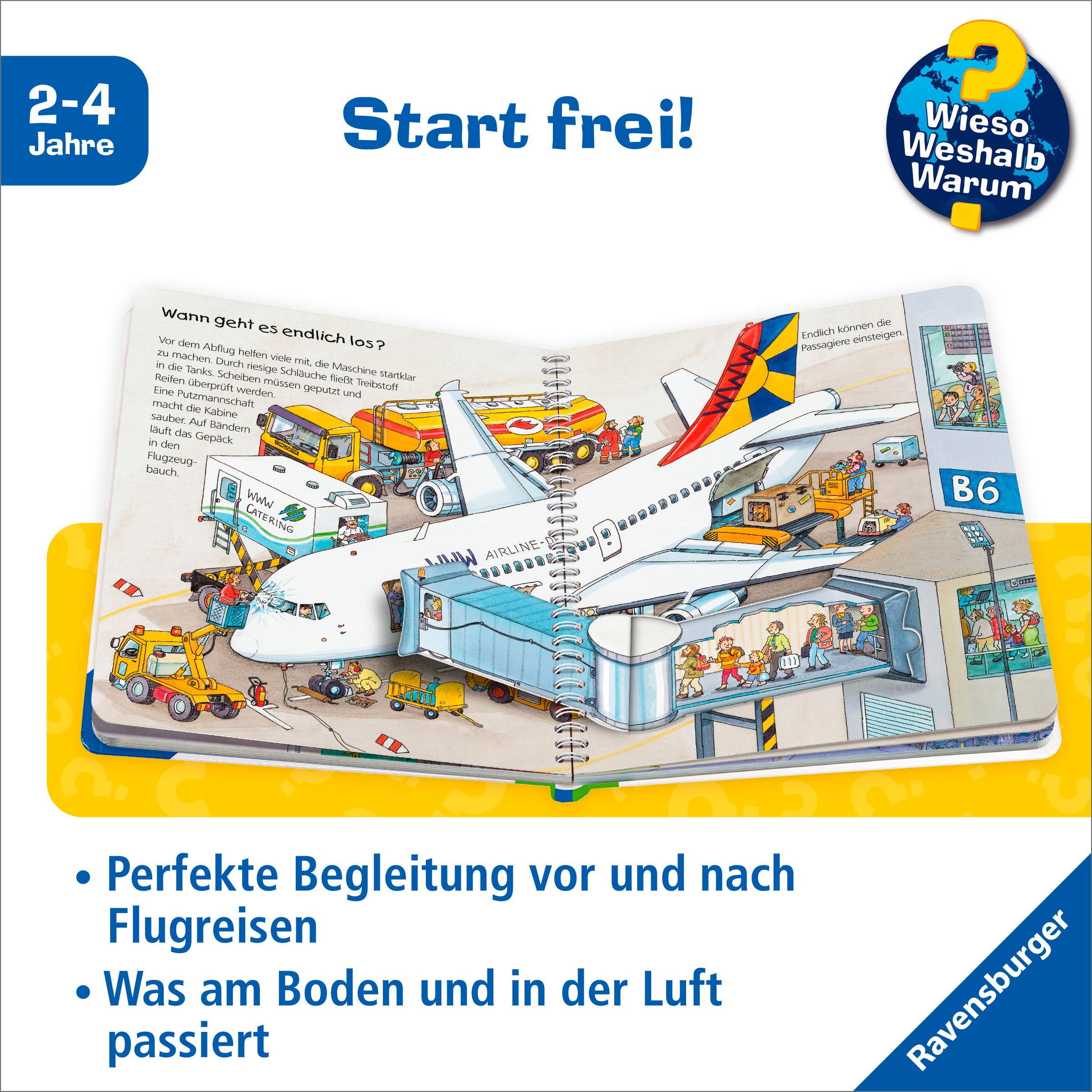 Ravensburger Buch »Wieso? Weshalb? Warum? junior, Band 3: Der Flughafen«