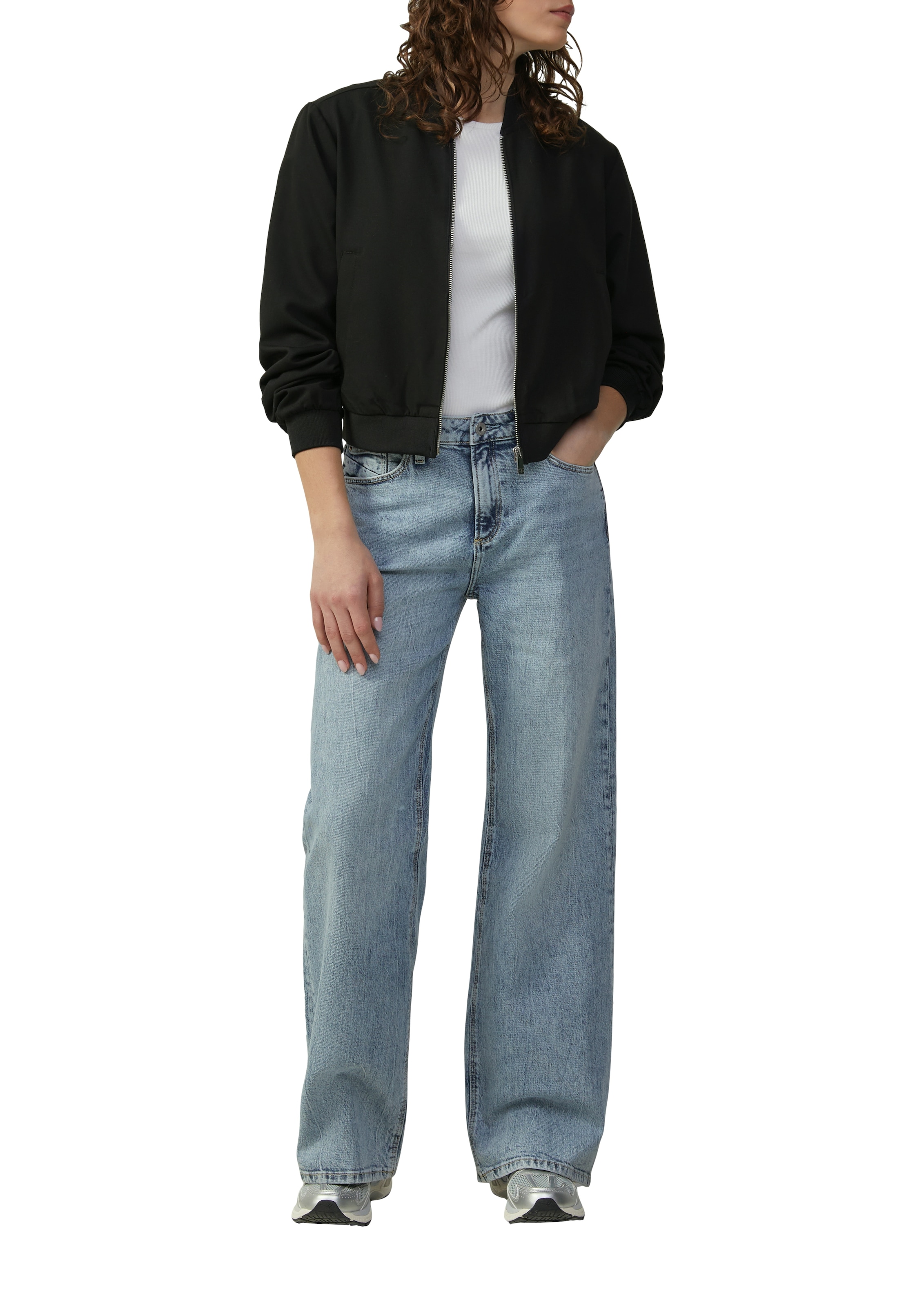 QS Blouson, mit Rippbündchen