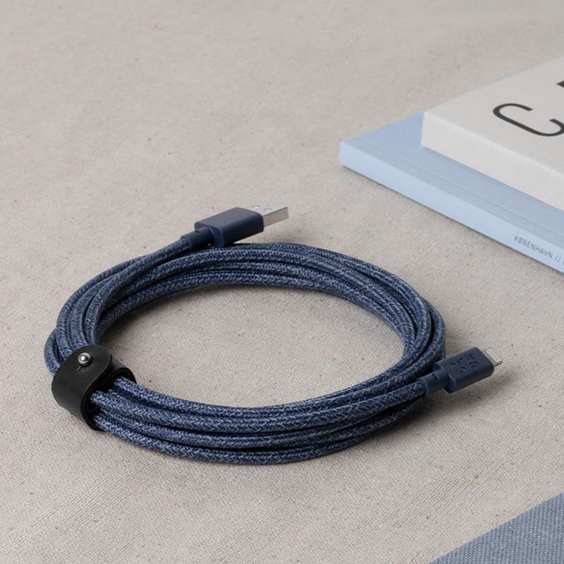 NATIVE UNION Smartphone-Kabel »Belt Cable USB-A to Lightning 3m«, Lightning-USB Typ A, 300 cm