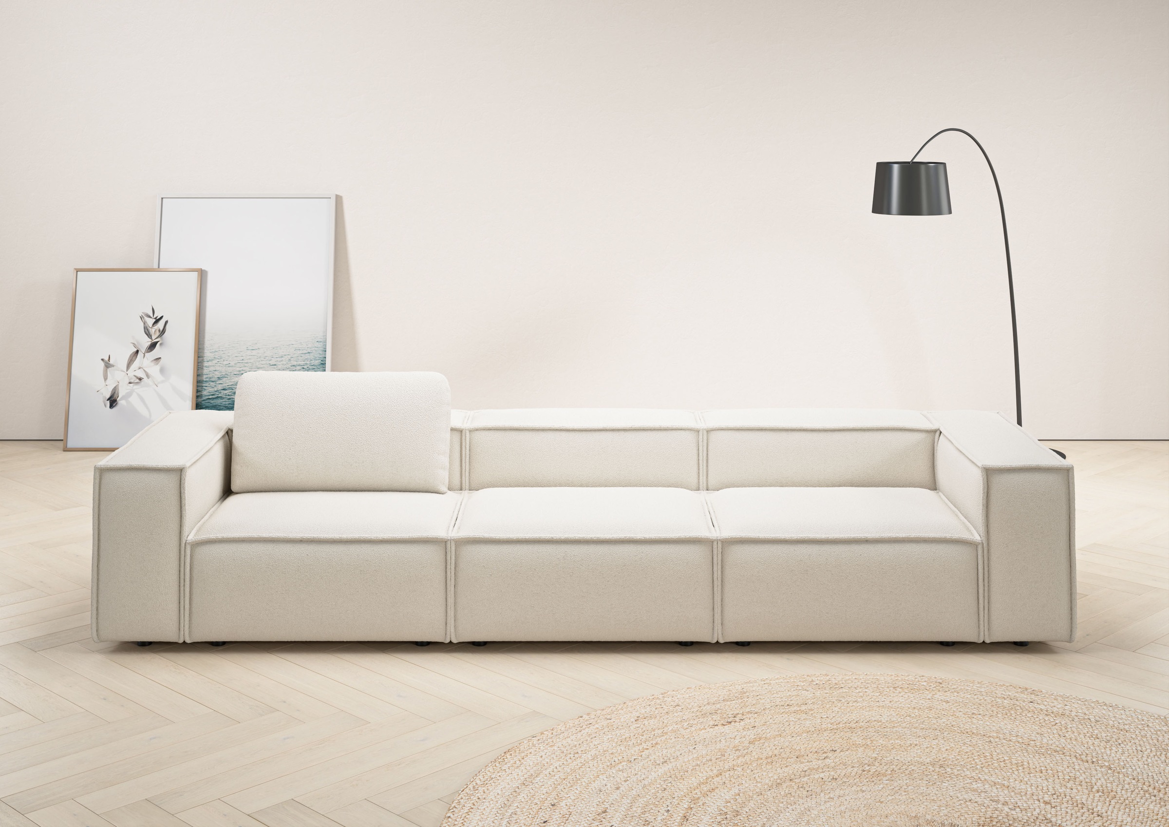 PLACES OF STYLE 3,5-Sitzer »Watertown, modernes Big-Sofa XXL, 336 cm Breite günstig online kaufen