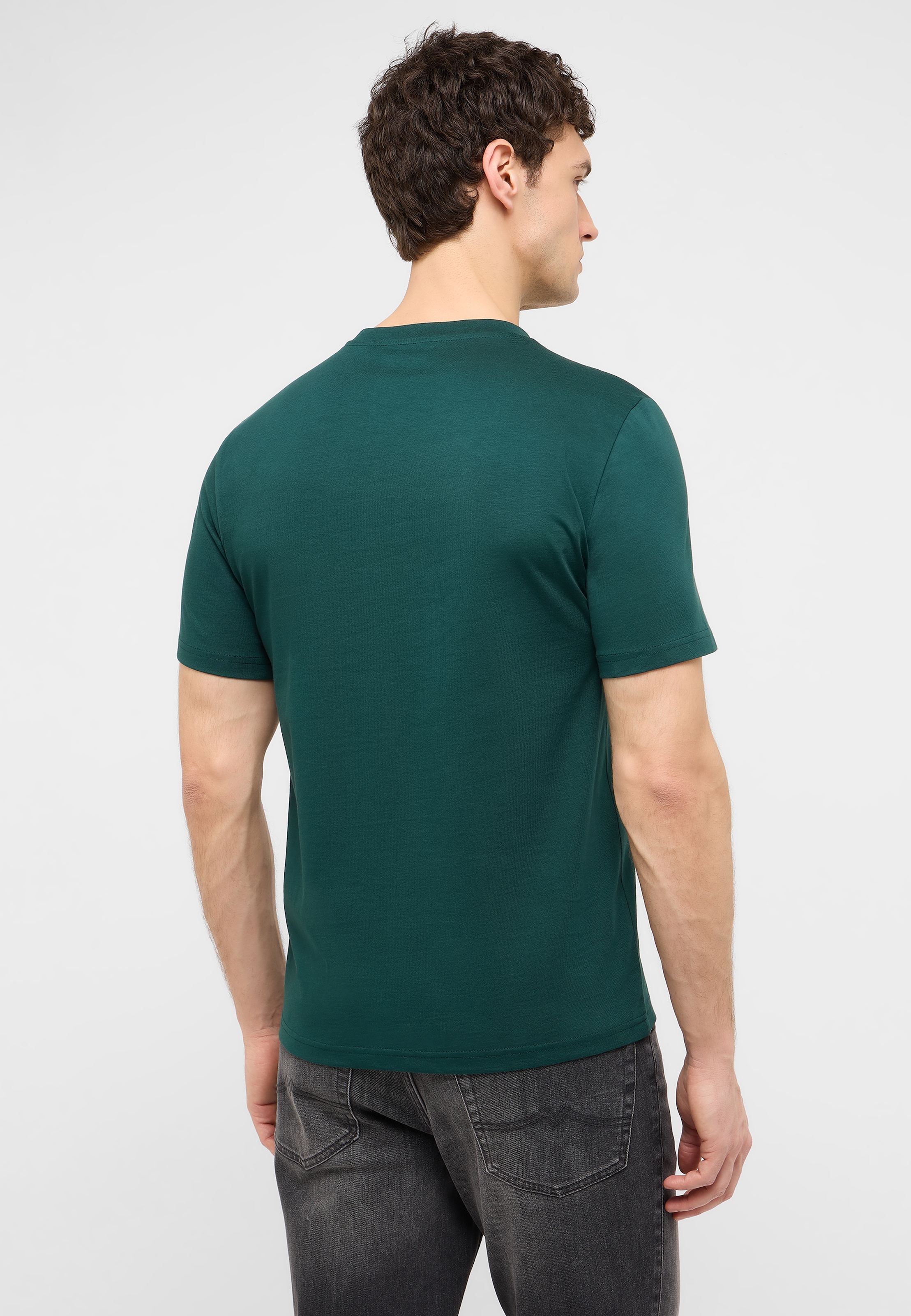 MUSTANG Kurzarmshirt »Style Austin« Markenprint