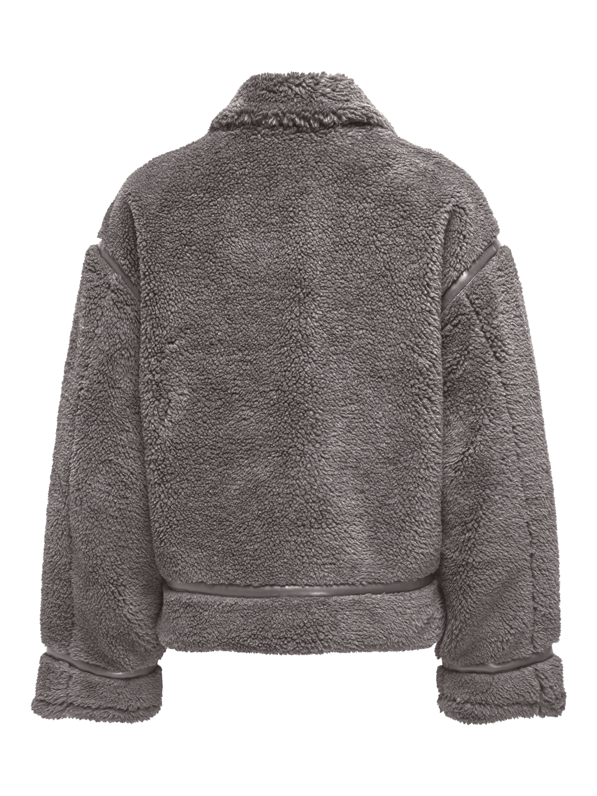 ONLY Plüschjacke »ONLMICHELLE TEDDY JACKET OTW« ohne Kapuze