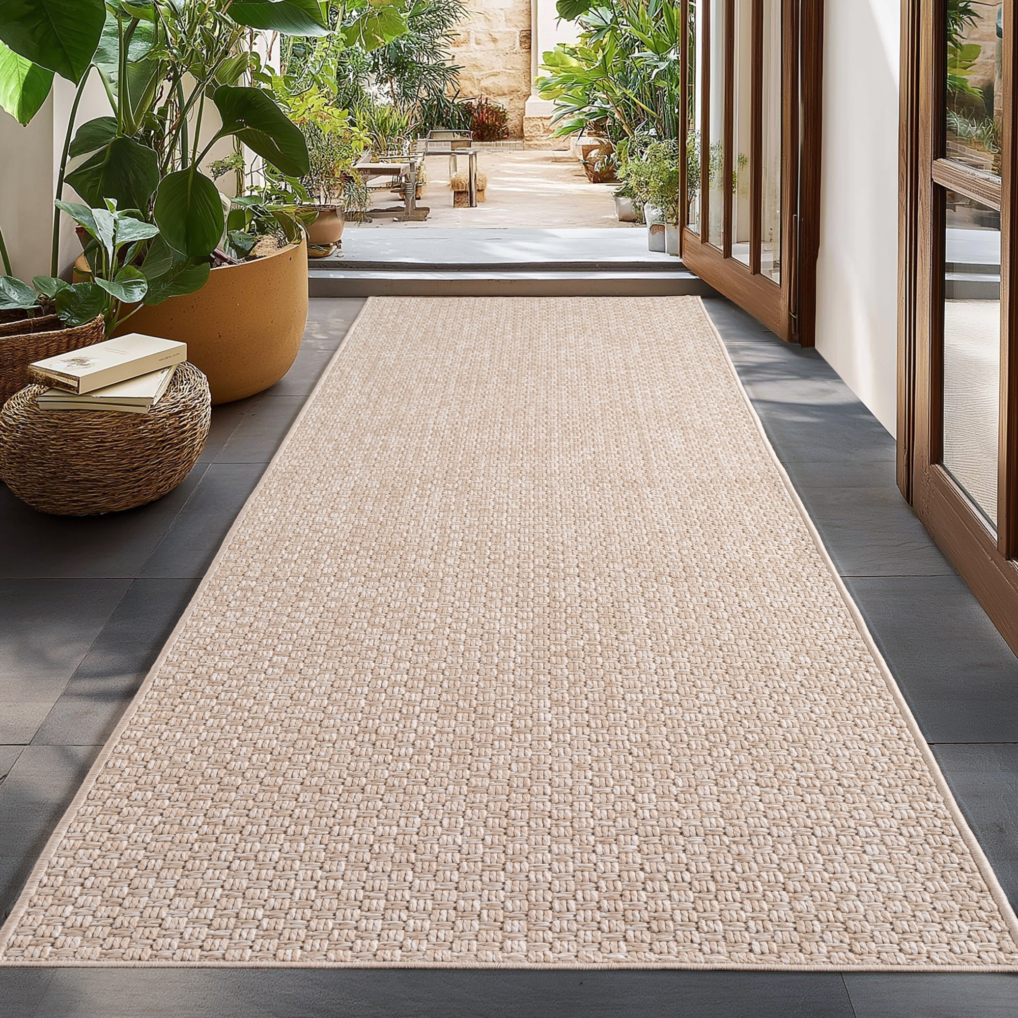 Ayyildiz Teppiche Outdoorteppich »IBIZA 1901«, rechteckig, 5 mm Höhe, Läufe günstig online kaufen