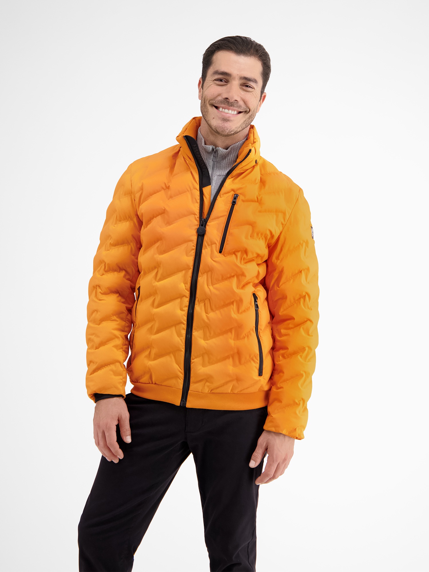 LERROS Outdoorjacke »LERROS Sportive Funktions-Steppjacke für Herren«, mit Kapuze, Wasser- und windabweisend